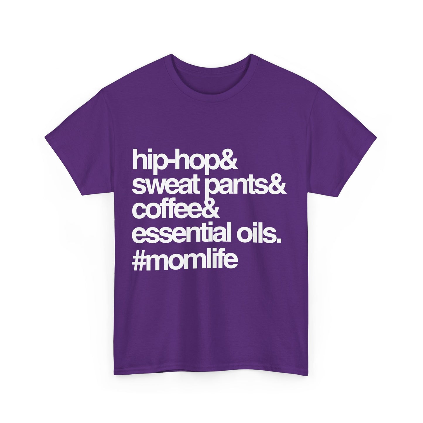 Hip Hop Sweat Pants Essential Oils Coffee Momlife Unisex Graphic T-Shirt, Sizes S-5XL