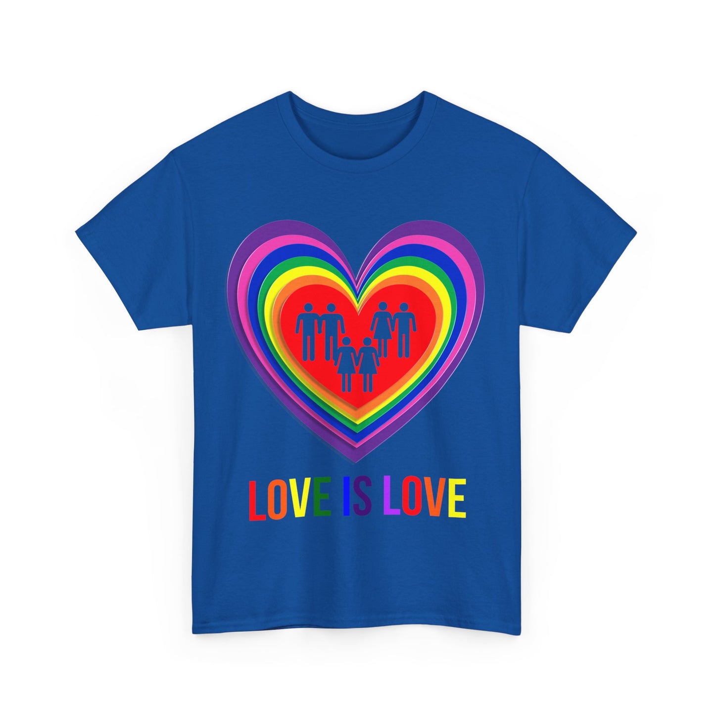 Love Is Love LGBTQ Unisex Graphic T-Shirt, Sizes S-5XL