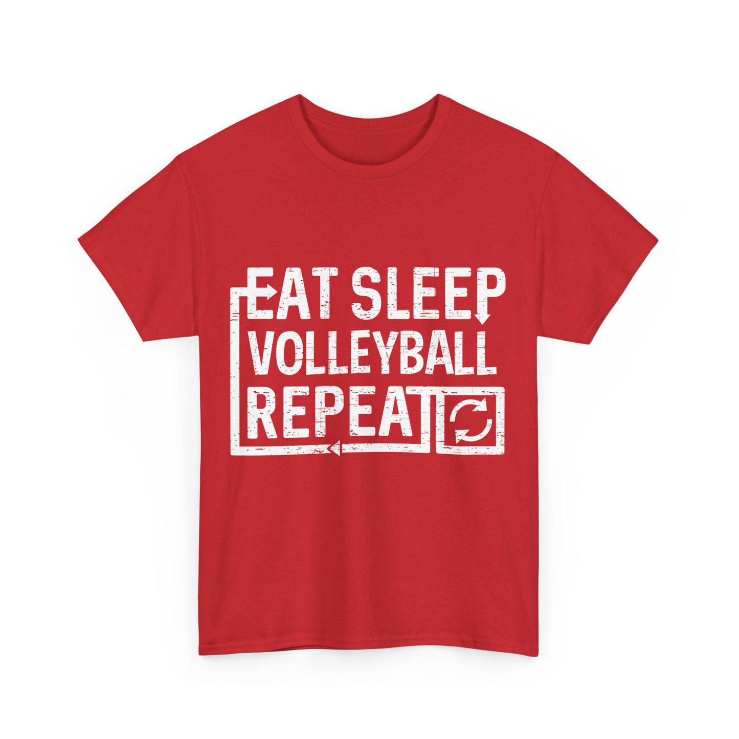 Eat Sleep Volleyball Unisex Graphic T-Shirt, Sizes S-5XL