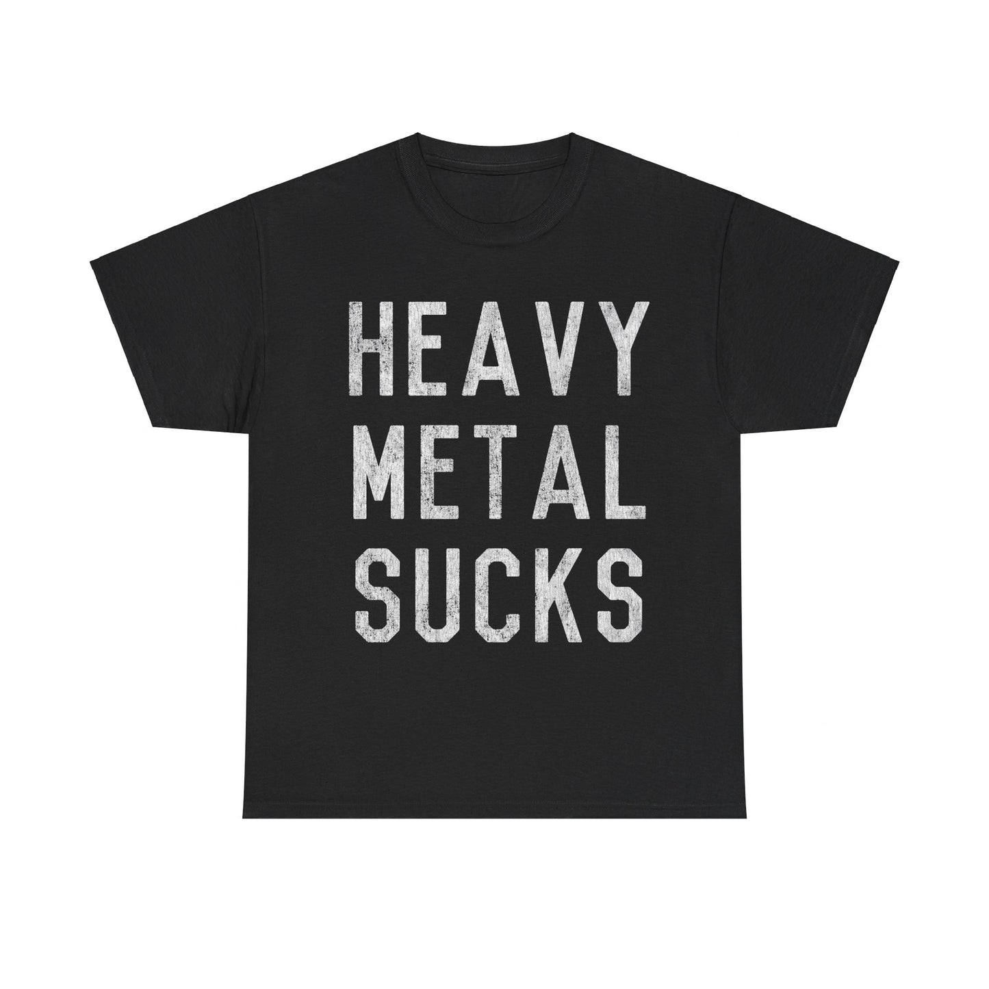 Retro Heavy Metal Sucks Unisex Graphic T-Shirt, Sizes S-5XL