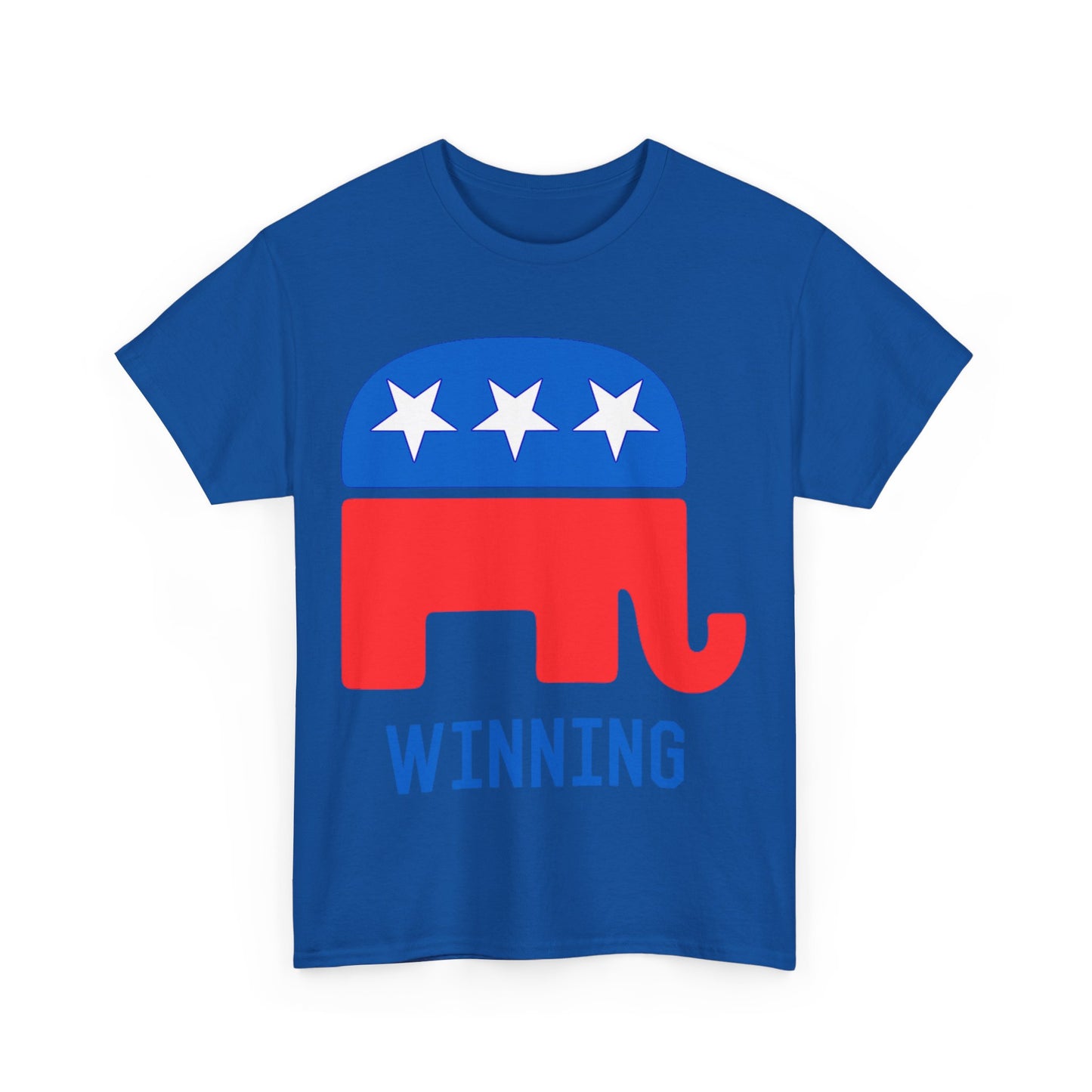 Republican GOP Elephant Winning Unisex Graphic T-Shirt, Sizes S-5XL