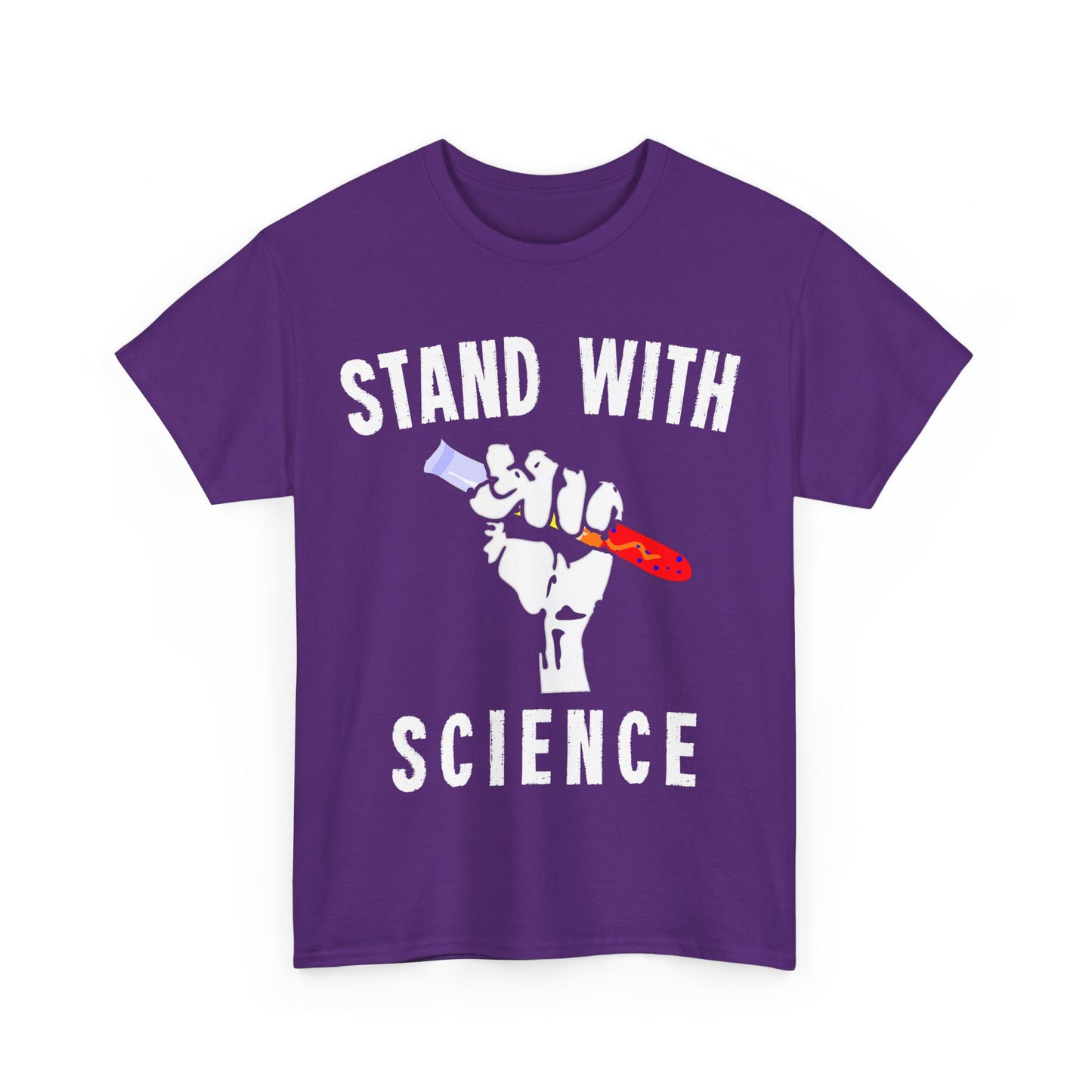 Stand With Science Unisex Graphic T-Shirt, Sizes S-5XL