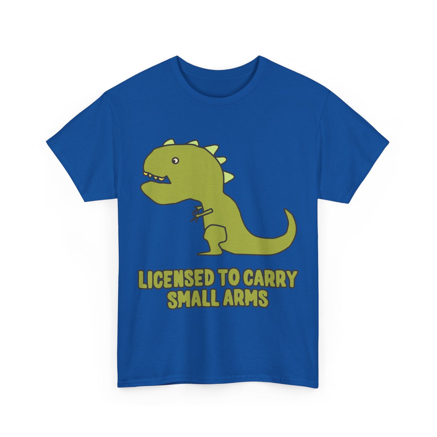 Licensed To Carry Small Arms T-Rex Unisex Graphic T-Shirt, Sizes S-5XL