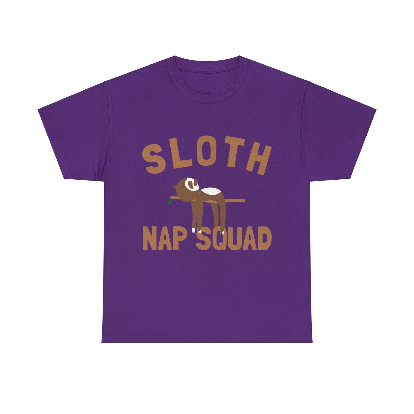 Sloth Nap Squad Unisex Graphic T-Shirt, Sizes S-5XL