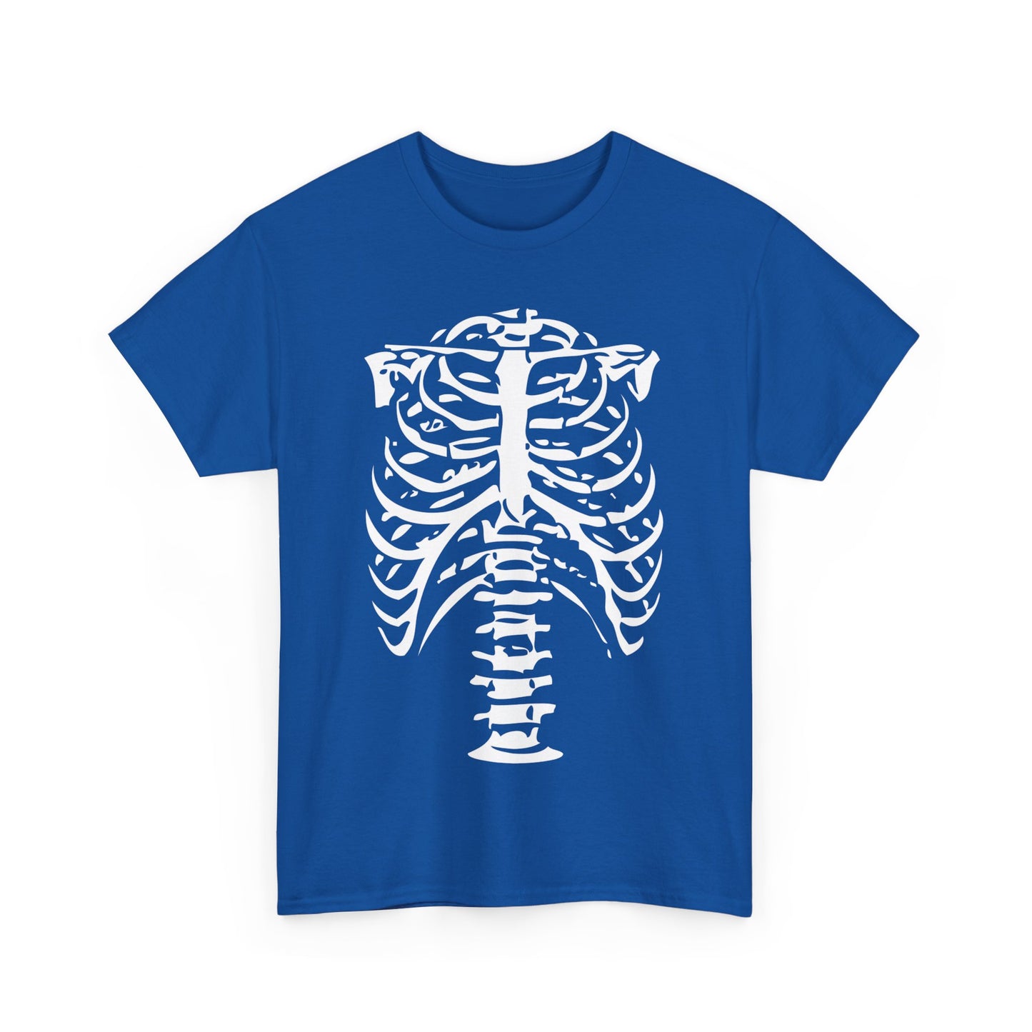 Skeleton Ribs Bones Unisex Graphic T-Shirt, Sizes S-5XL