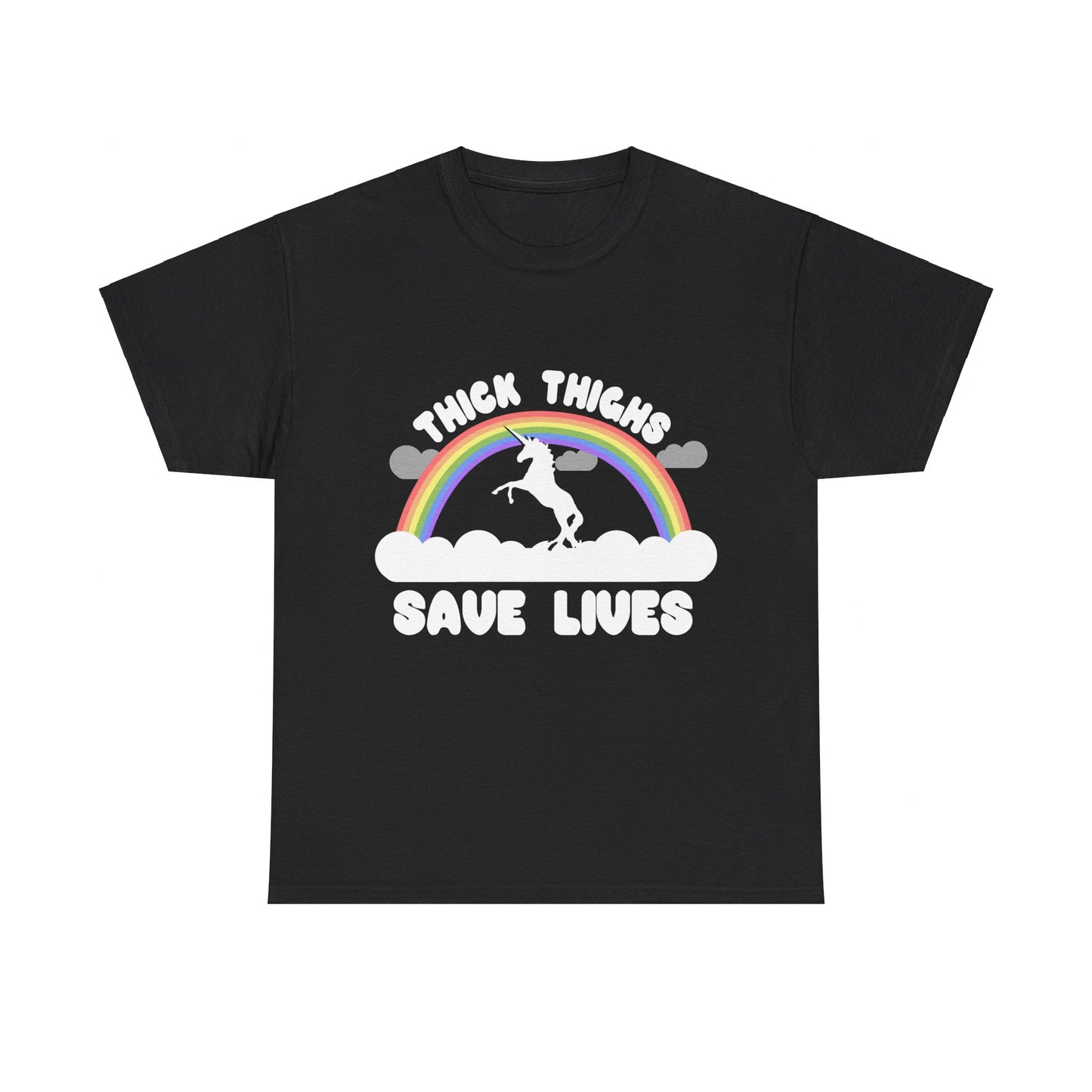 Thick Thighs Save Lives Unisex Graphic T-Shirt, Sizes S-5XL