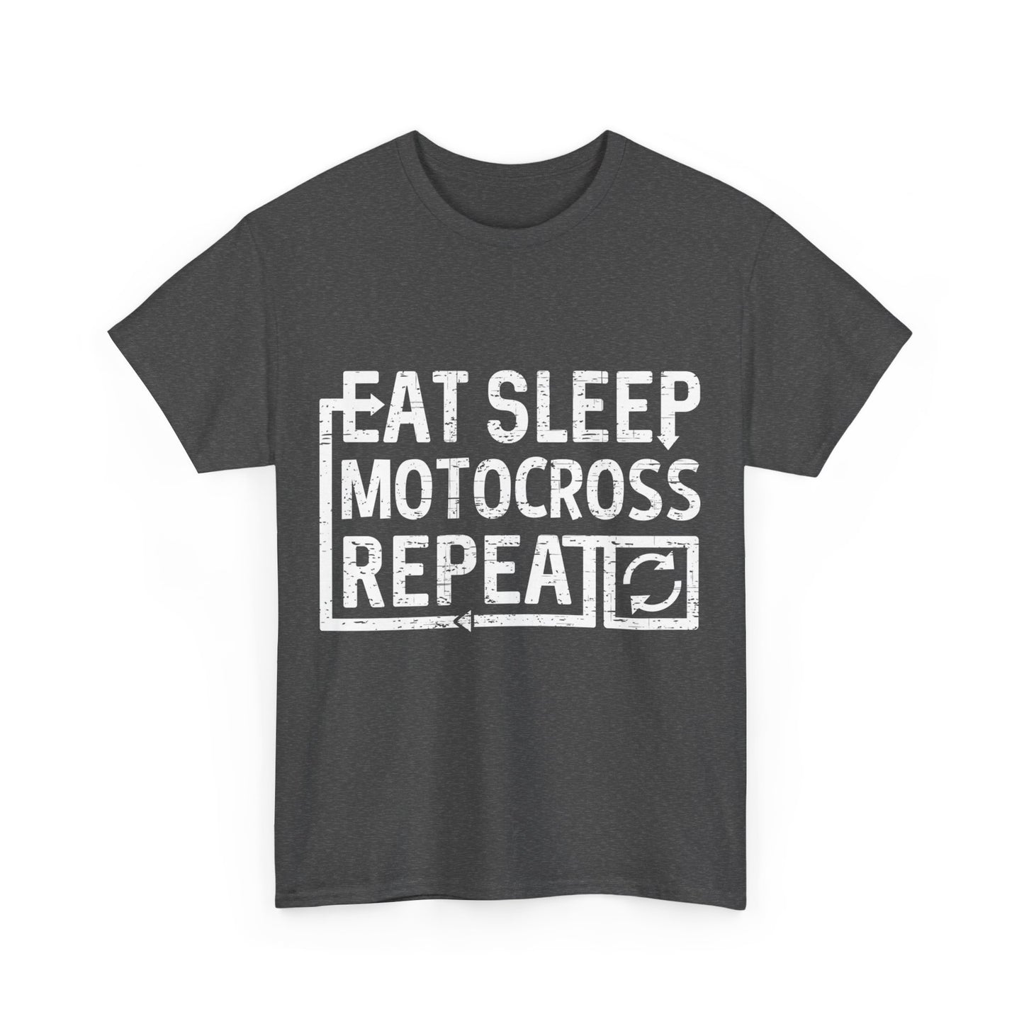 Eat Sleep Motocross Unisex Graphic T-Shirt, Sizes S-5XL