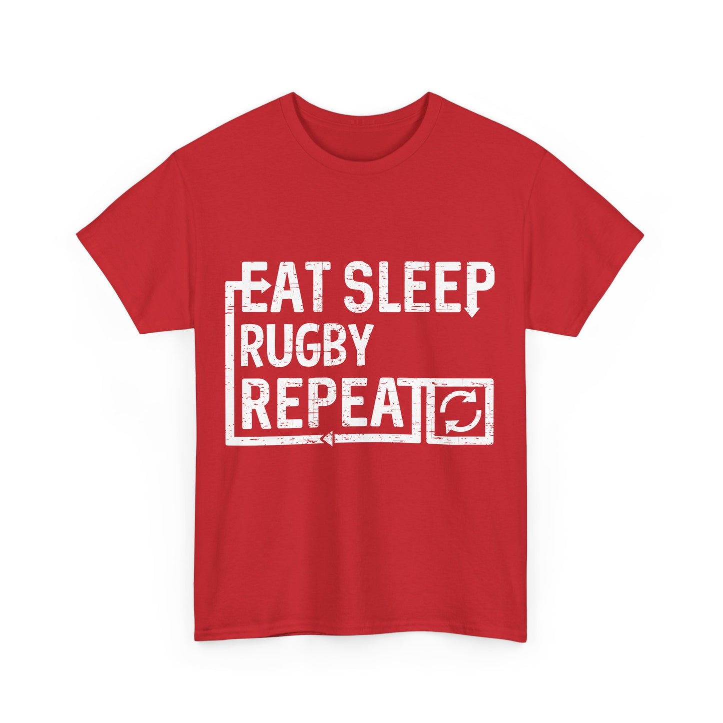 Eat Sleep Rugby Unisex Graphic T-Shirt, Sizes S-5XL