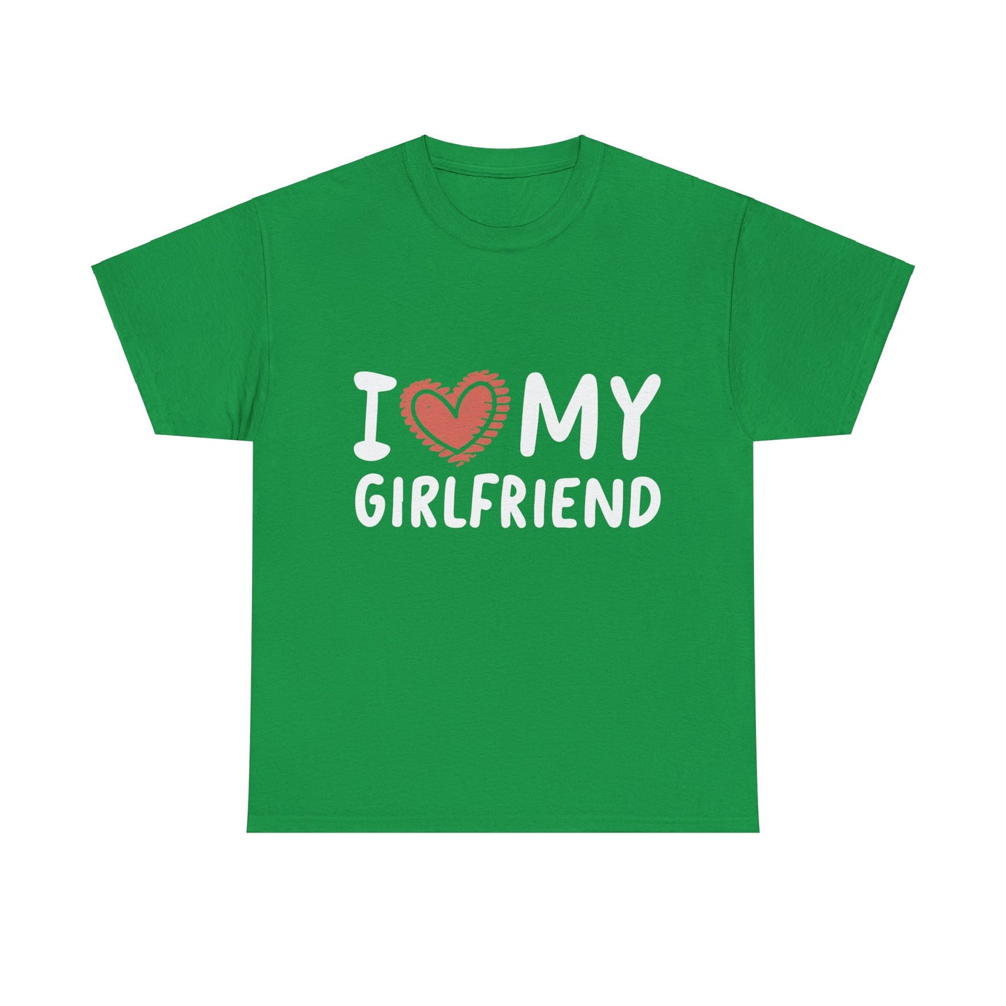 I Love My Girlfriend Unisex Graphic T-Shirt, Sizes S-5XL