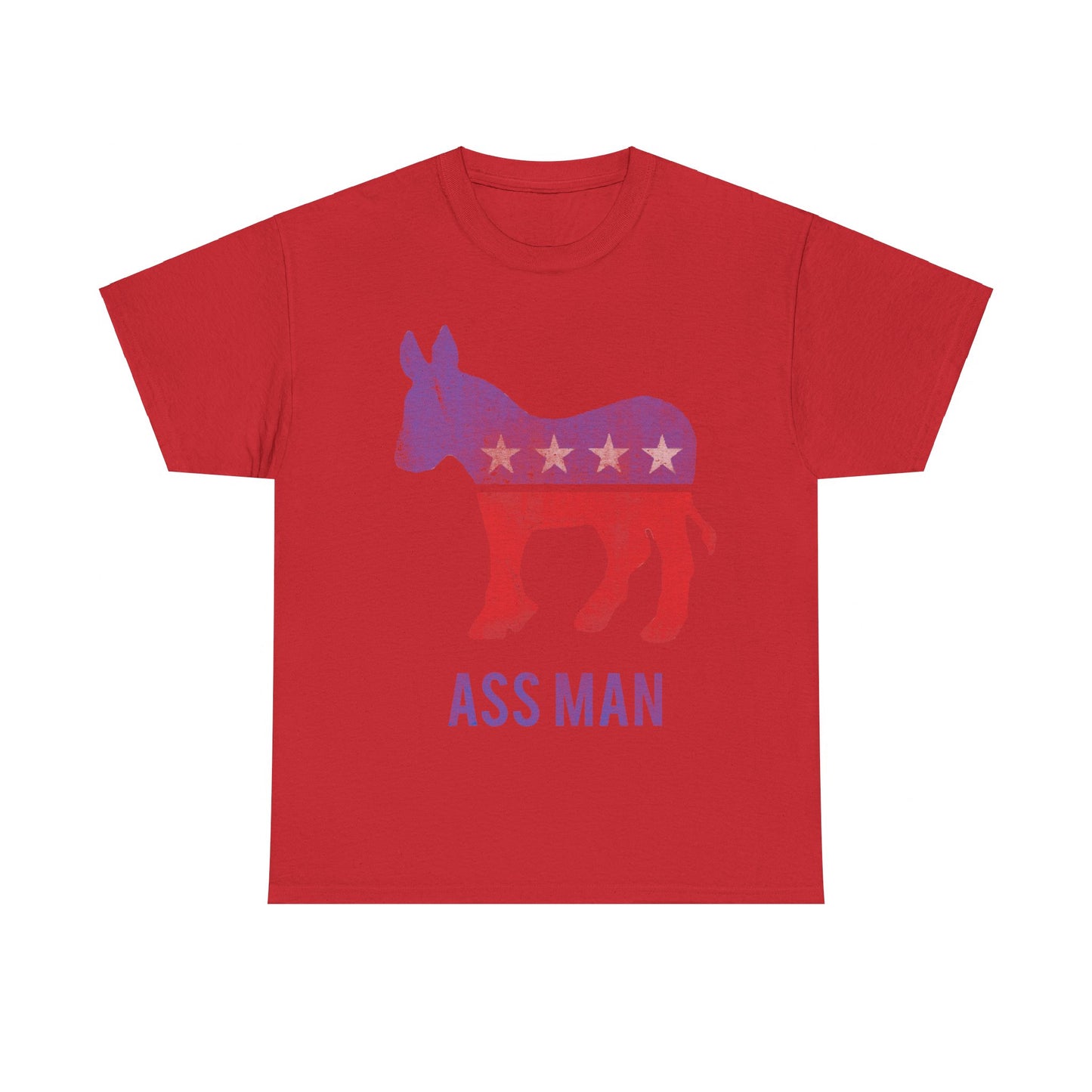 Ass Man Democrat Unisex Graphic T-Shirt, Sizes S-5XL