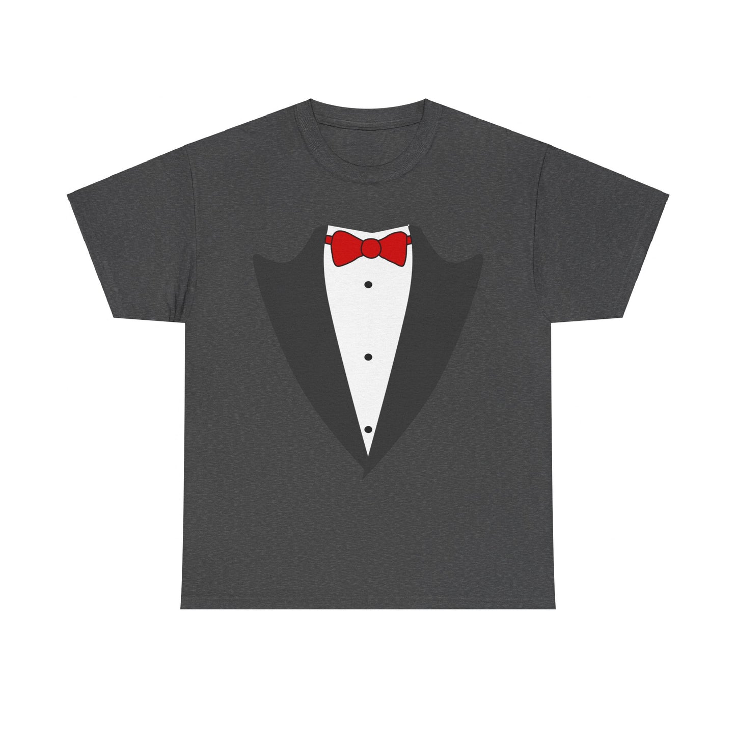 Tuxedo Simple Unisex Graphic T-Shirt, Sizes S-5XL