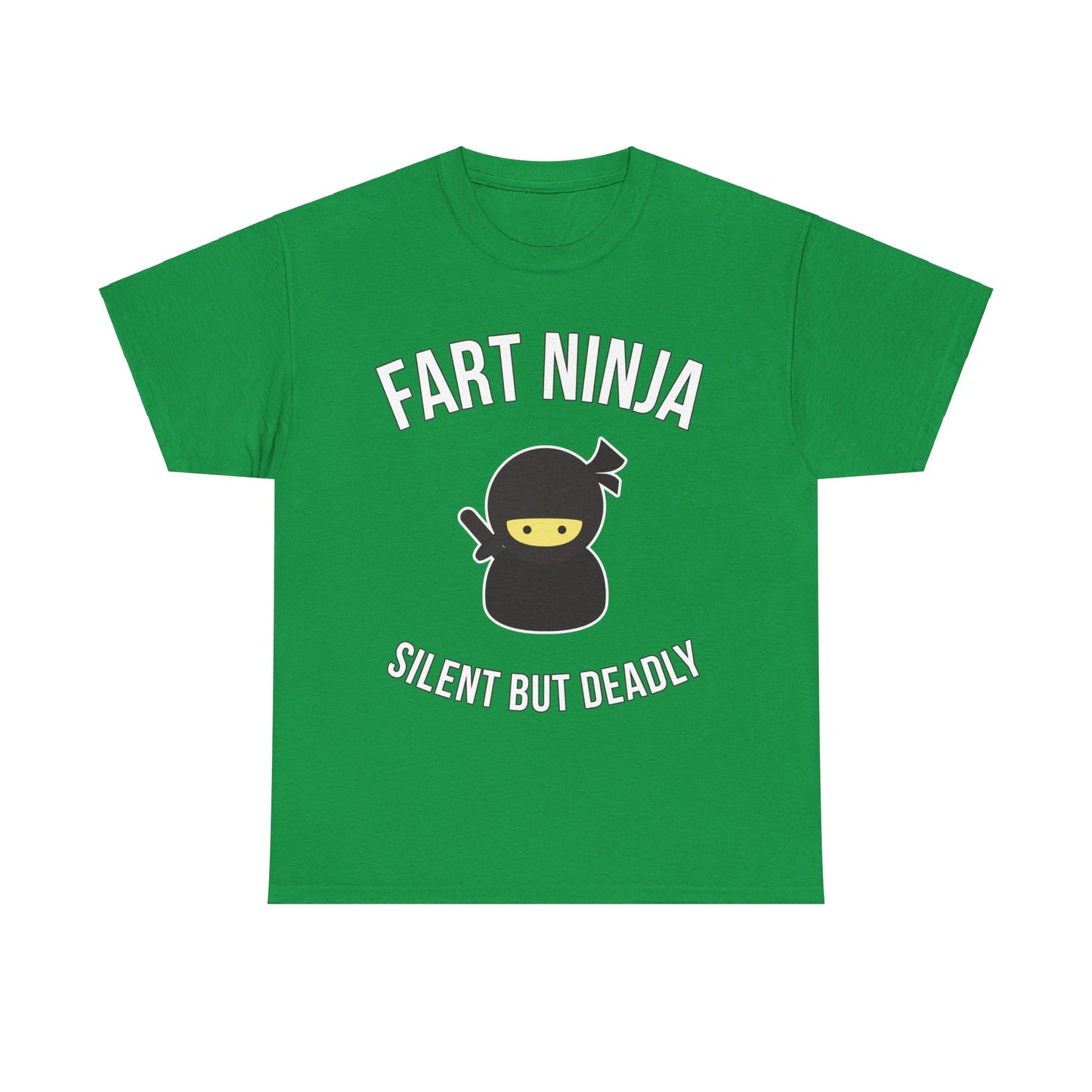 Fart Ninja Silent But Deadly Unisex Graphic T-Shirt, Sizes S-5XL