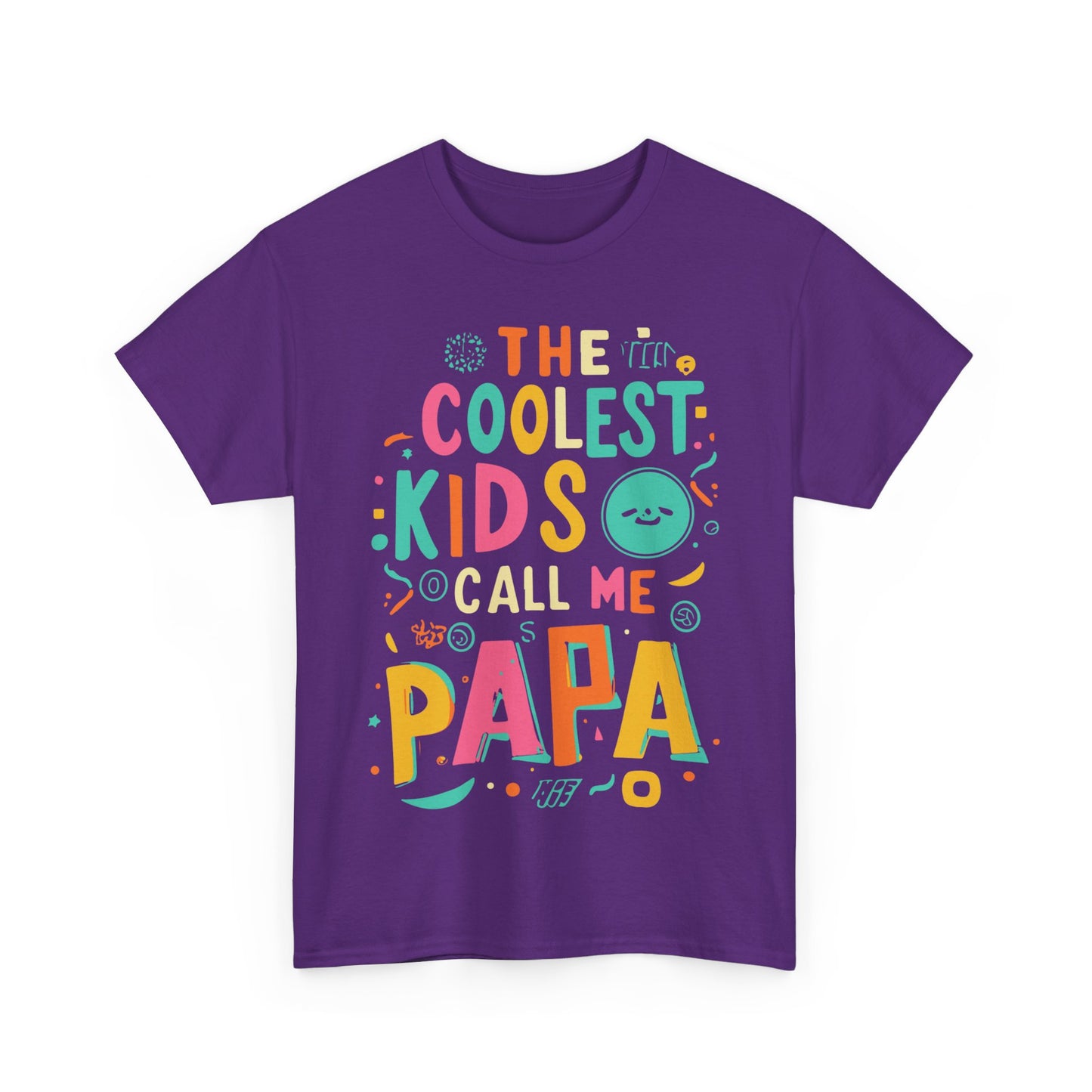 The Coolest Kids Call Me Papa Unisex Graphic T-Shirt, Sizes S-5XL