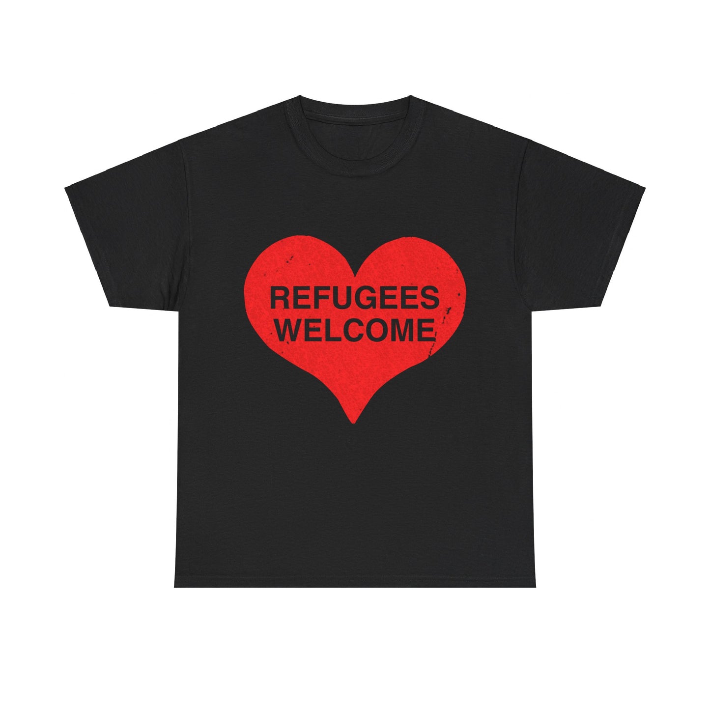 Syrian Refugees Welcome In The Us Unisex Graphic T-Shirt, Sizes S-5XL