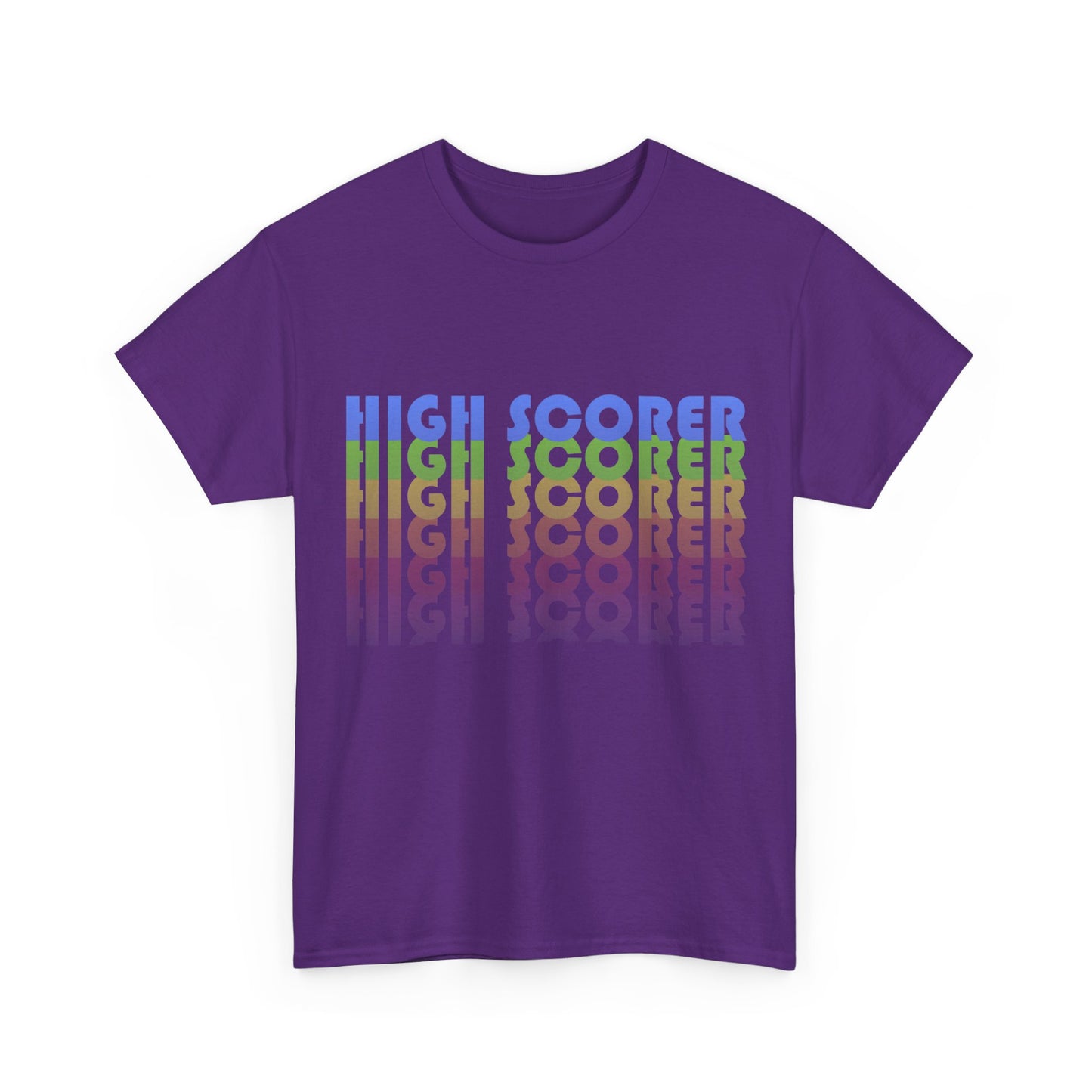 High Scorer Gamer Retro Unisex Graphic T-Shirt, Sizes S-5XL