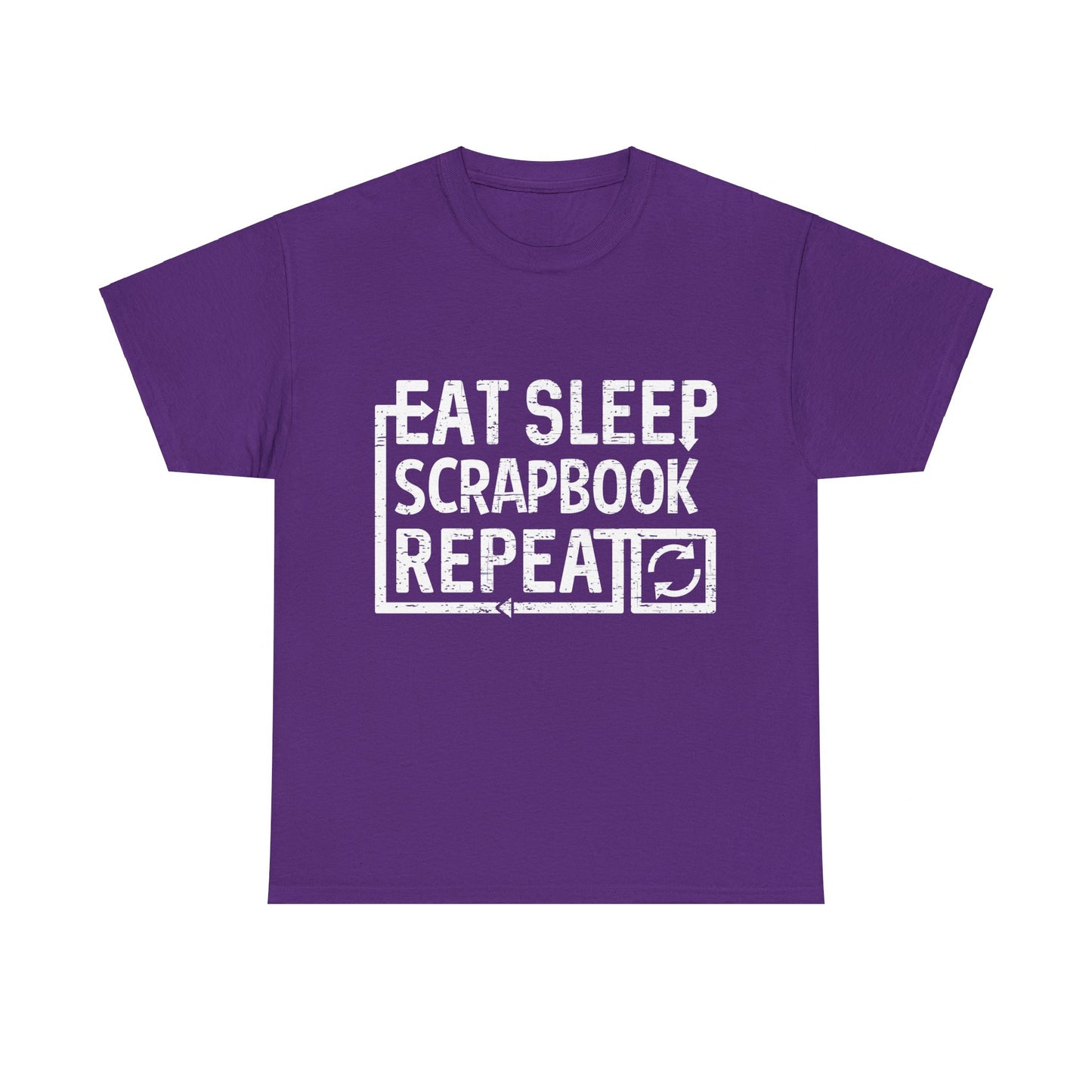 Eat Sleep Scrapbook Unisex Graphic T-Shirt, Sizes S-5XL