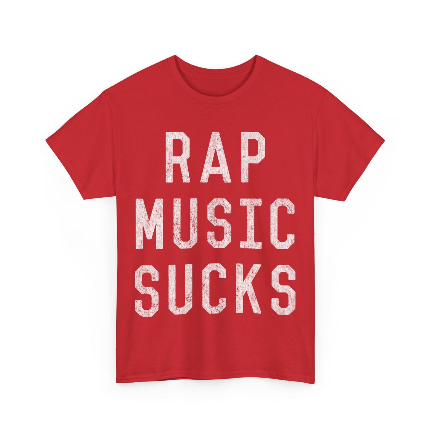 Retro Rap Music Sucks Unisex Graphic T-Shirt, Sizes S-5XL