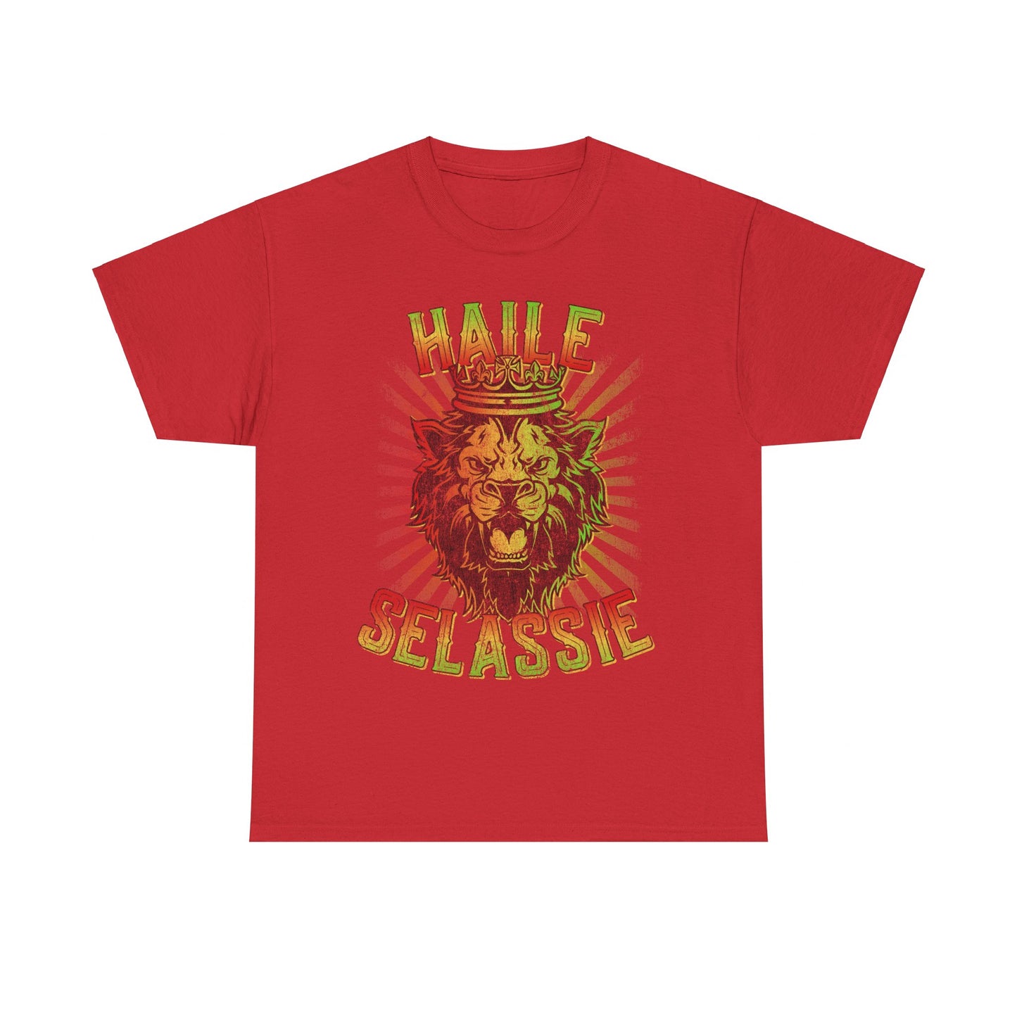 Haile Selassie Jah Rastafari Unisex Graphic T-Shirt, Sizes S-5XL