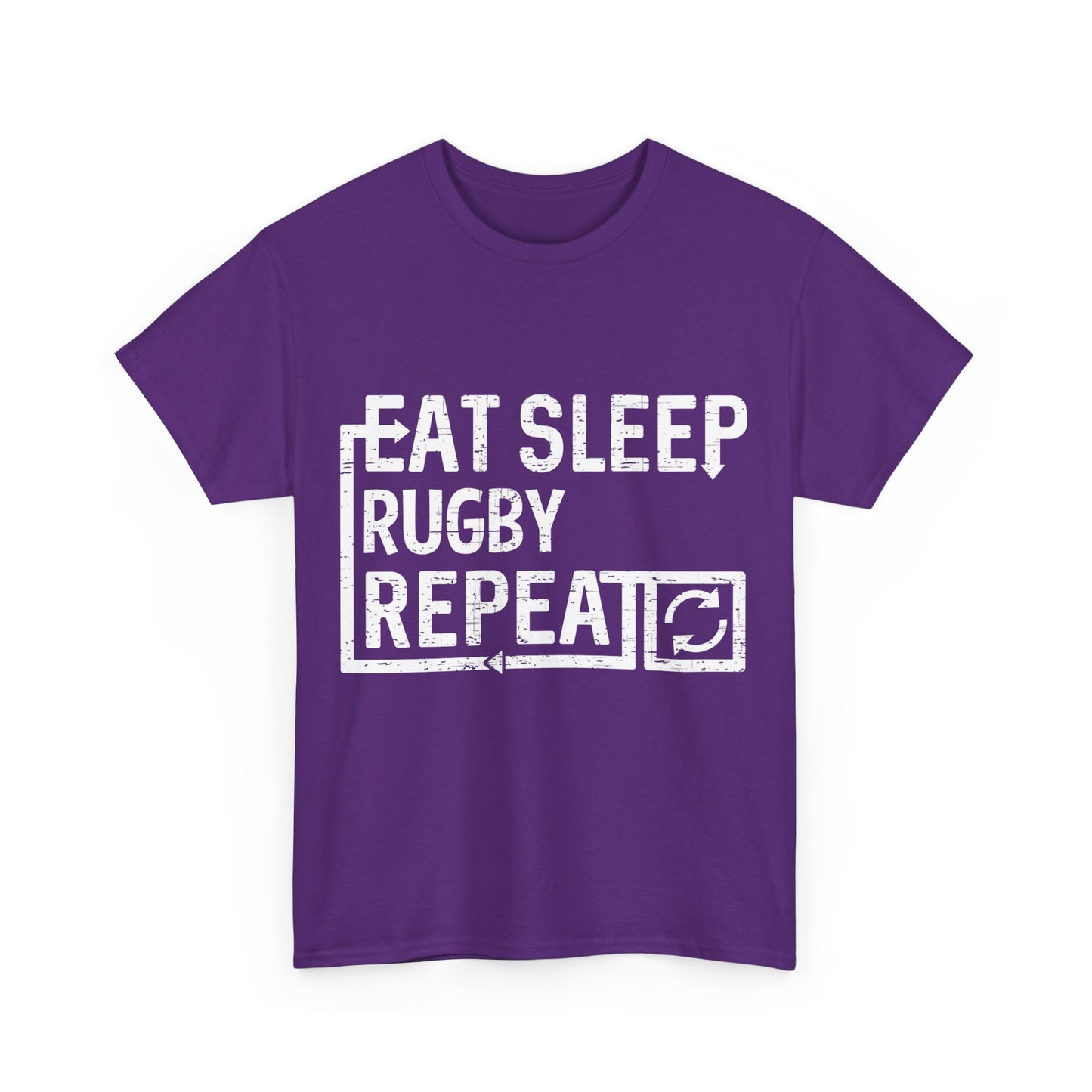 Eat Sleep Rugby Unisex Graphic T-Shirt, Sizes S-5XL