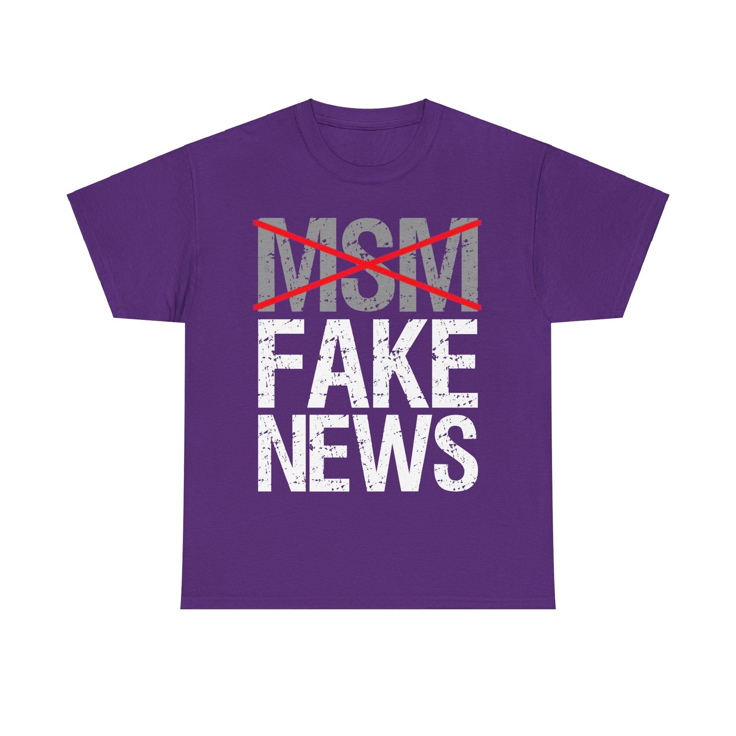 Msm Is Fake News Unisex Graphic T-Shirt, Sizes S-5XL