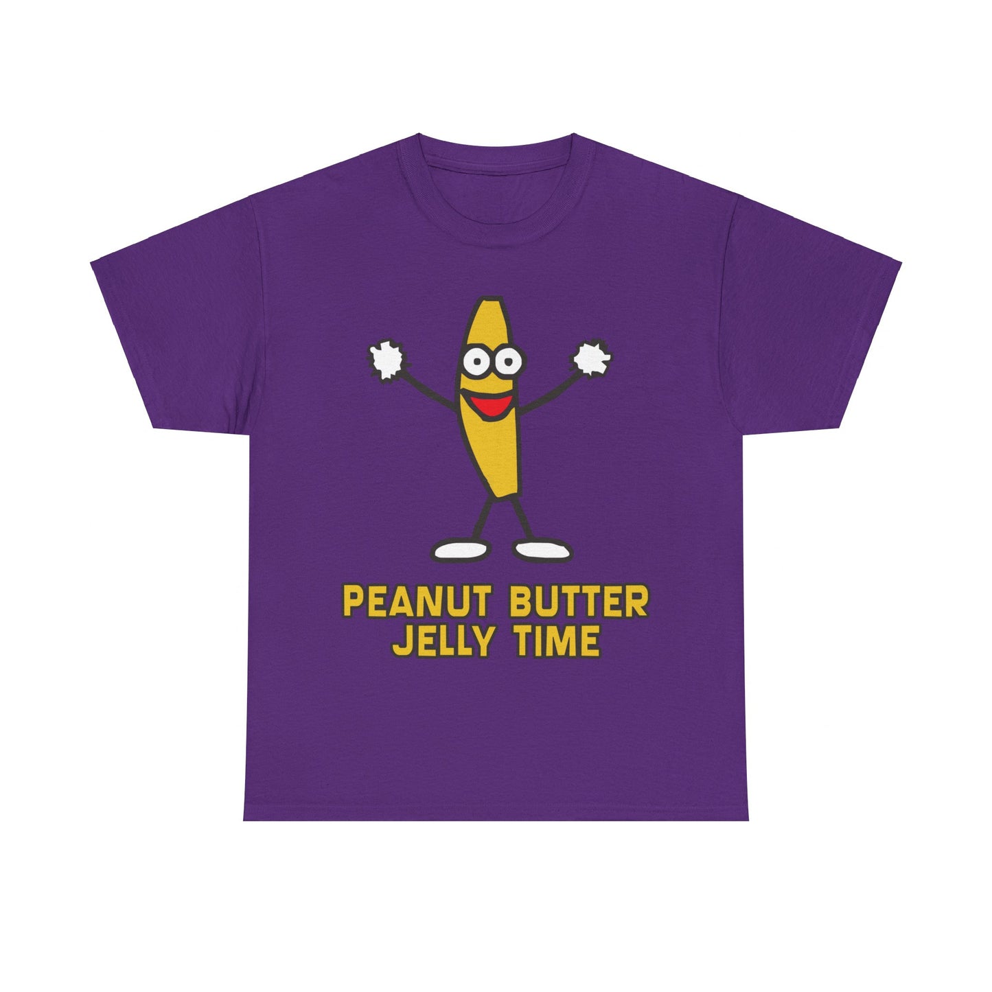 Peanut Butter Jelly Time Unisex Graphic T-Shirt, Sizes S-5XL