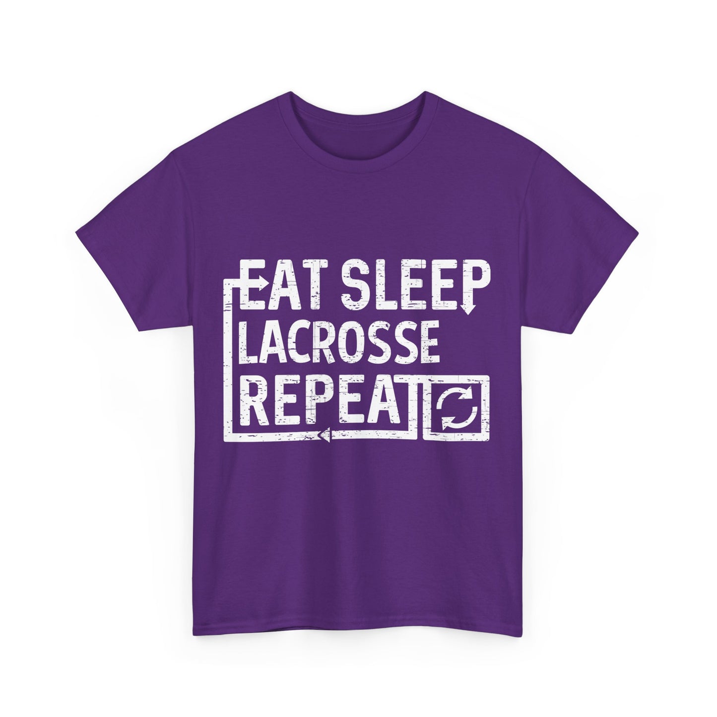 Eat Sleep Lacrosse Unisex Graphic T-Shirt, Sizes S-5XL