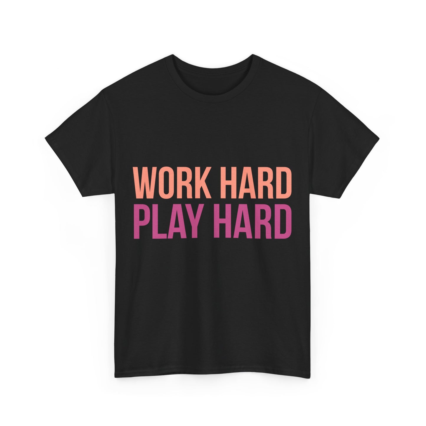 Work Hard Play Hard Workout Gym Workout Muscle Unisex Graphic T-Shirt, Sizes S-5XL