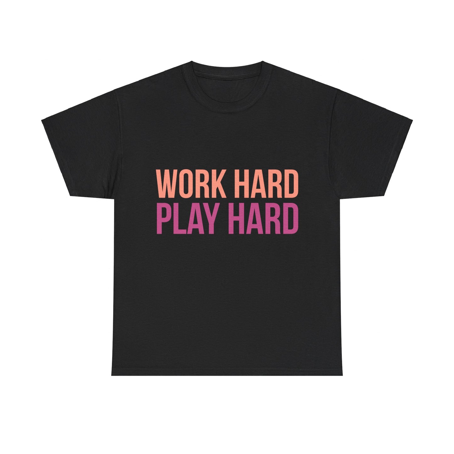 Work Hard Play Hard Workout Gym Workout Muscle Unisex Graphic T-Shirt, Sizes S-5XL