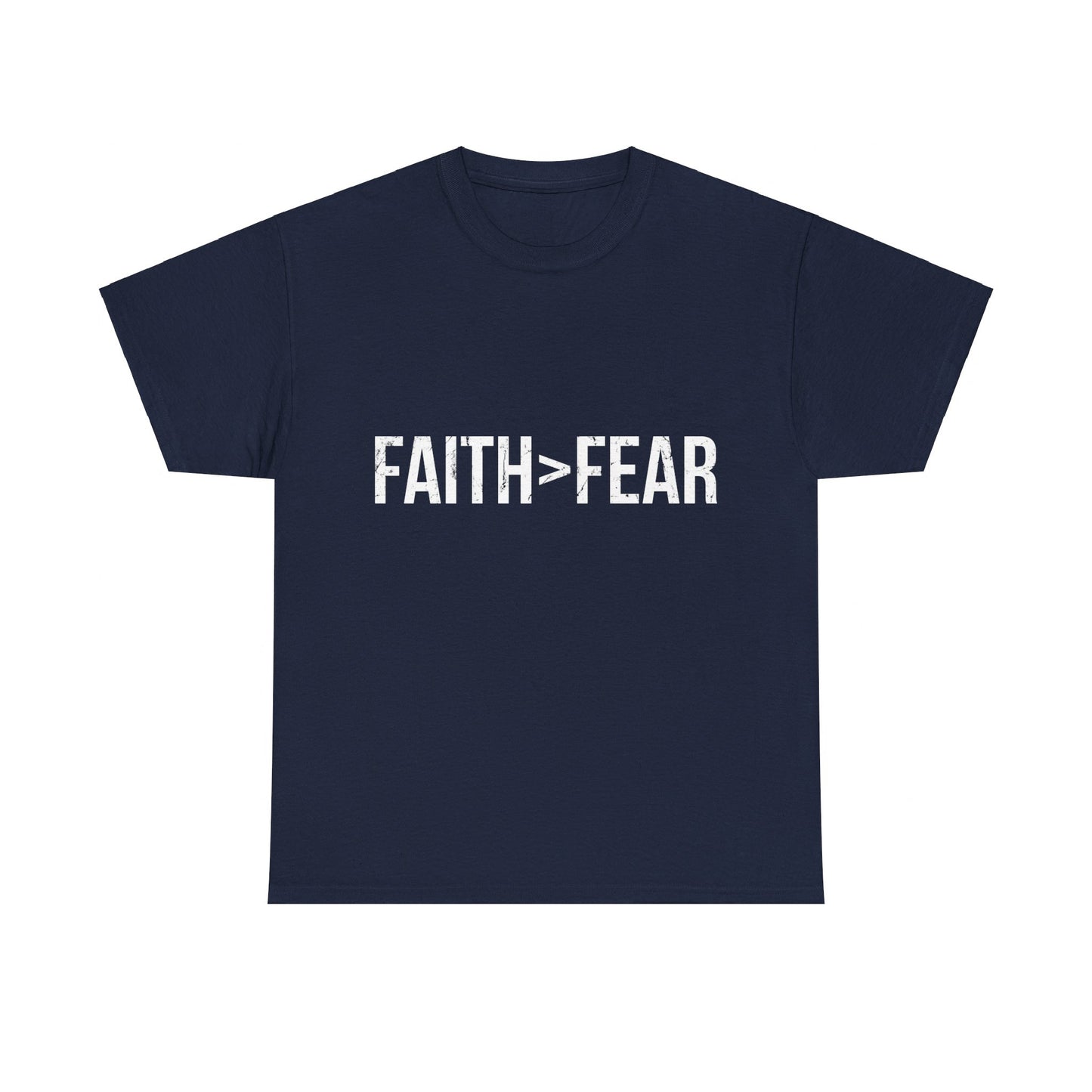 Faith Greater Than Fear Unisex Graphic T-Shirt, Sizes S-5XL