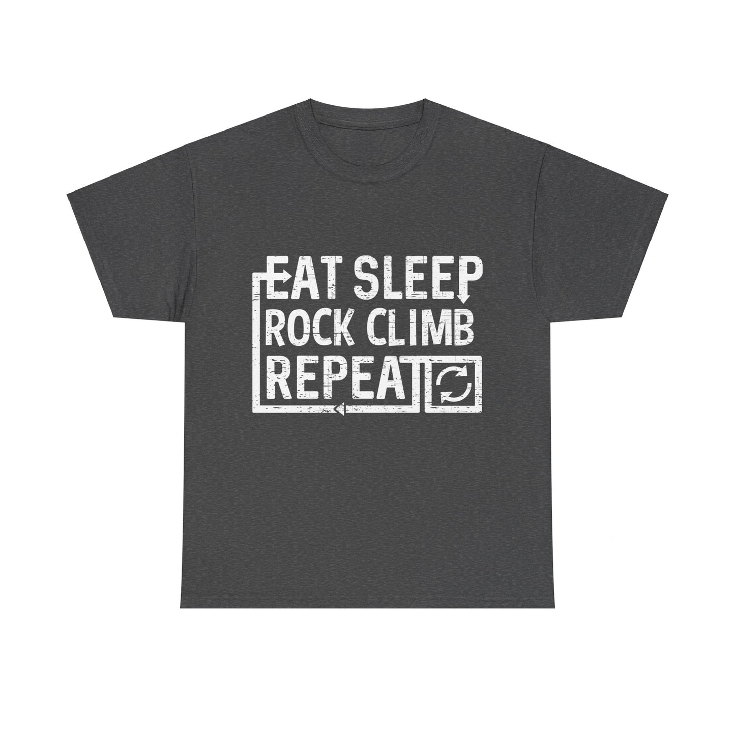 Eat Sleep Rock Climb Unisex Graphic T-Shirt, Sizes S-5XL