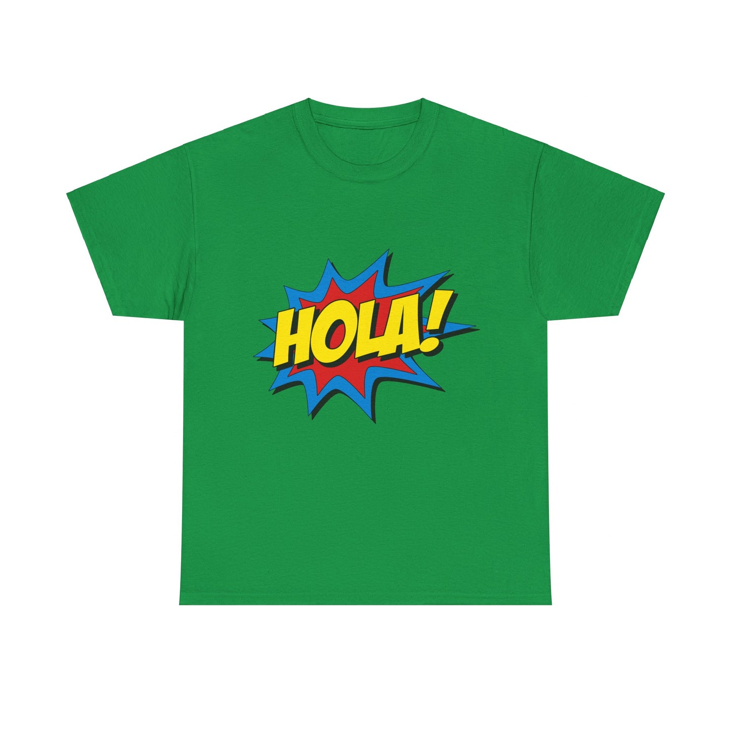 Hola Spanish Superhero Unisex Graphic T-Shirt, Sizes S-5XL