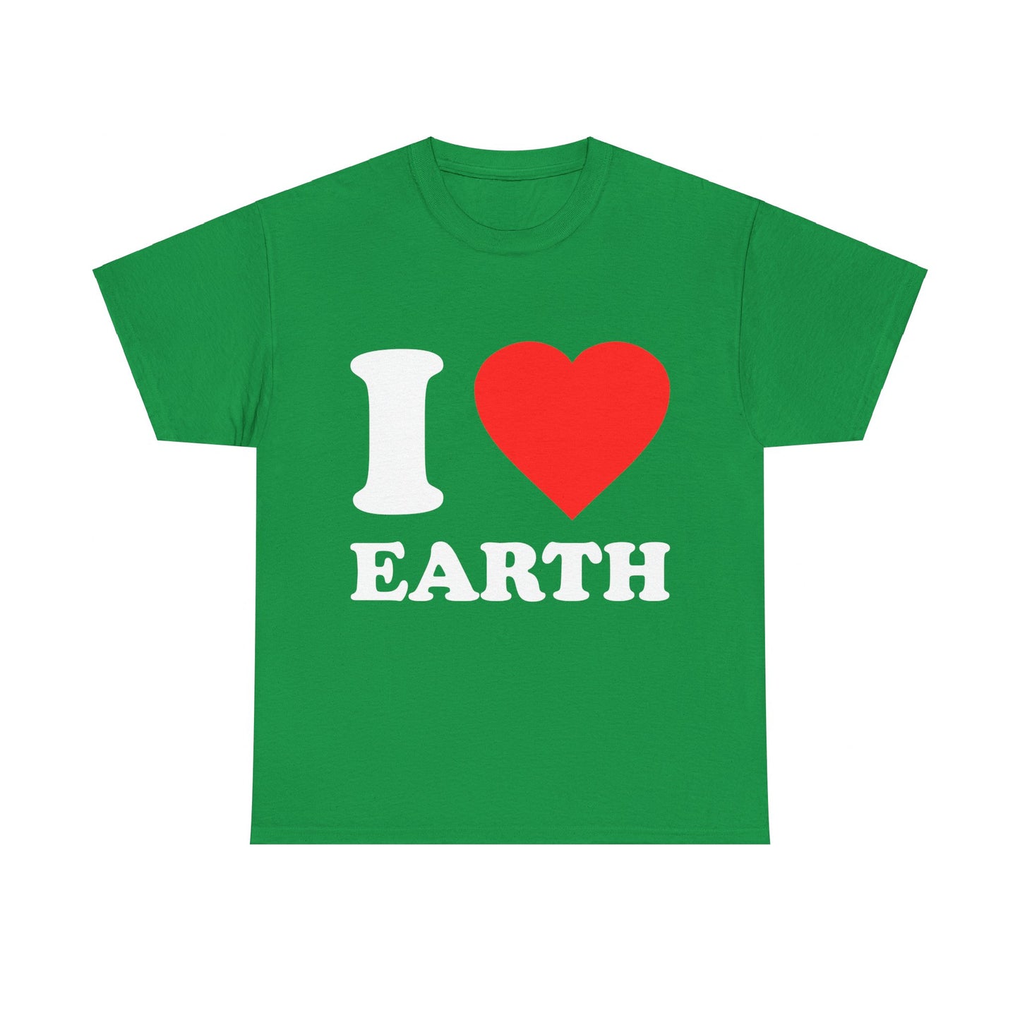 I Love Earth Unisex Graphic T-Shirt, Sizes S-5XL