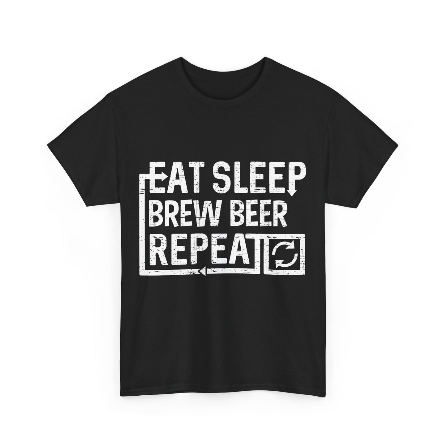 Eat Sleep Brew Beer Unisex Graphic T-Shirt, Sizes S-5XL