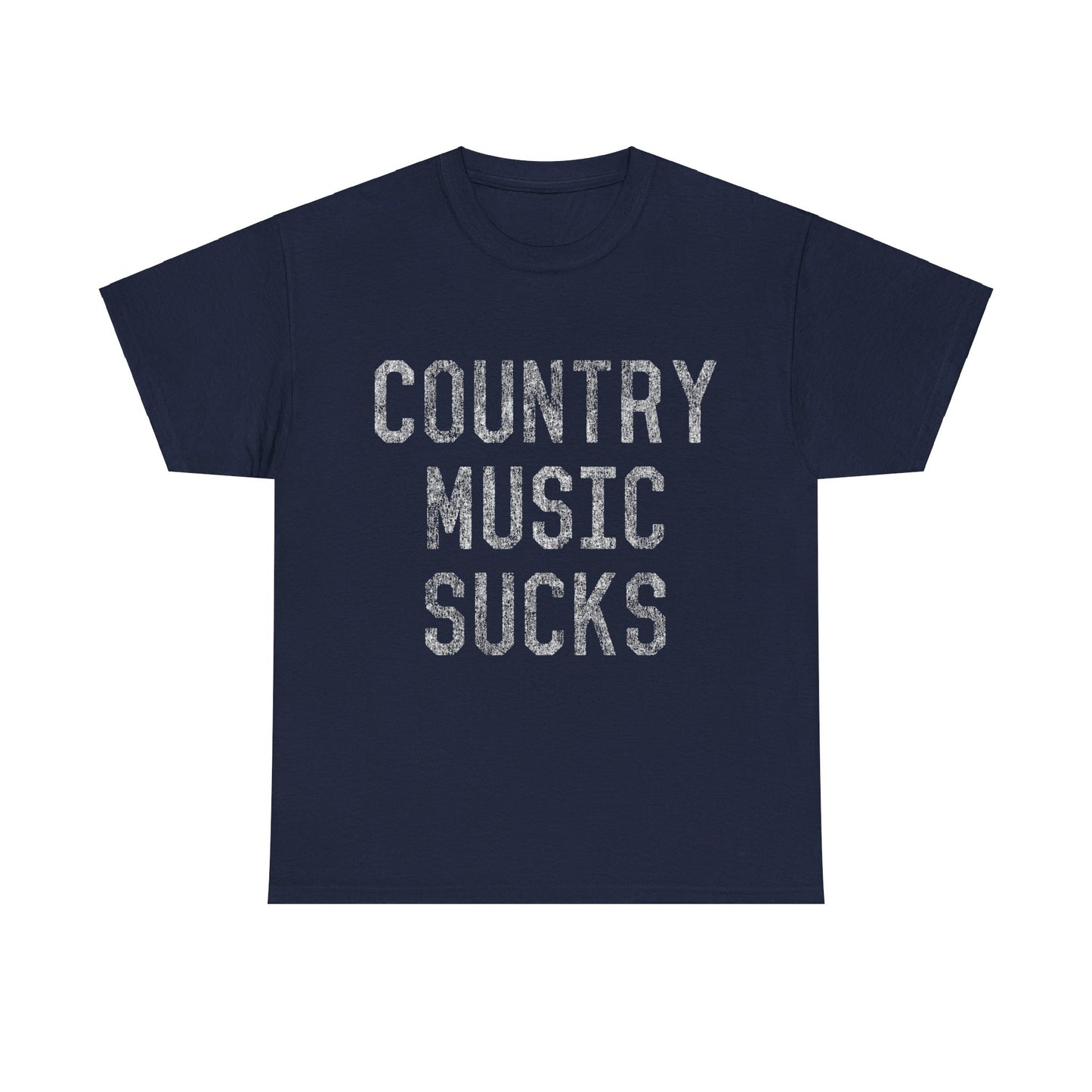 Retro Country Music Sucks Unisex Graphic T-Shirt, Sizes S-5XL