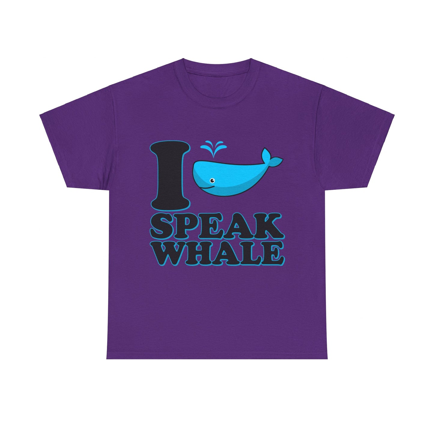 I Speak Whale Unisex Graphic T-Shirt, Sizes S-5XL