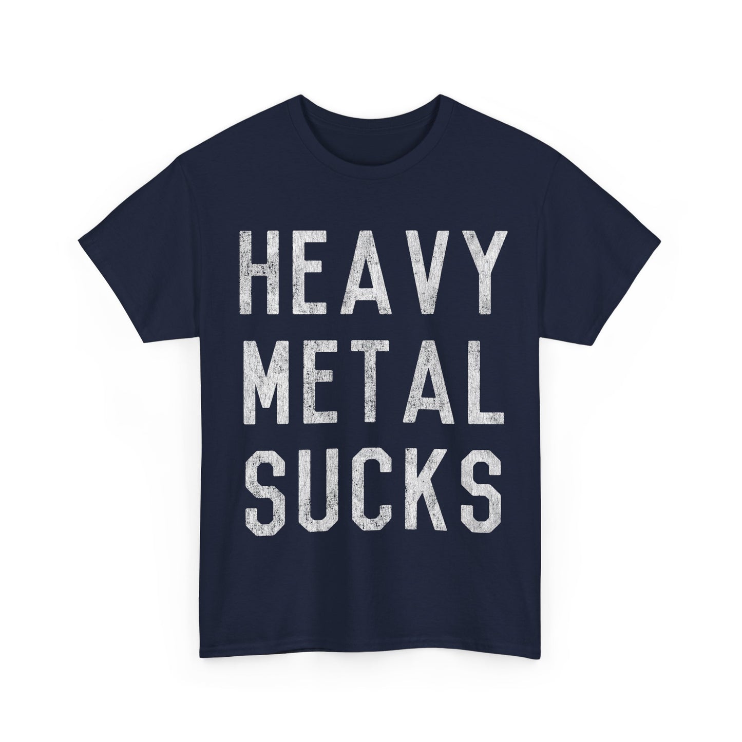 Retro Heavy Metal Sucks Unisex Graphic T-Shirt, Sizes S-5XL