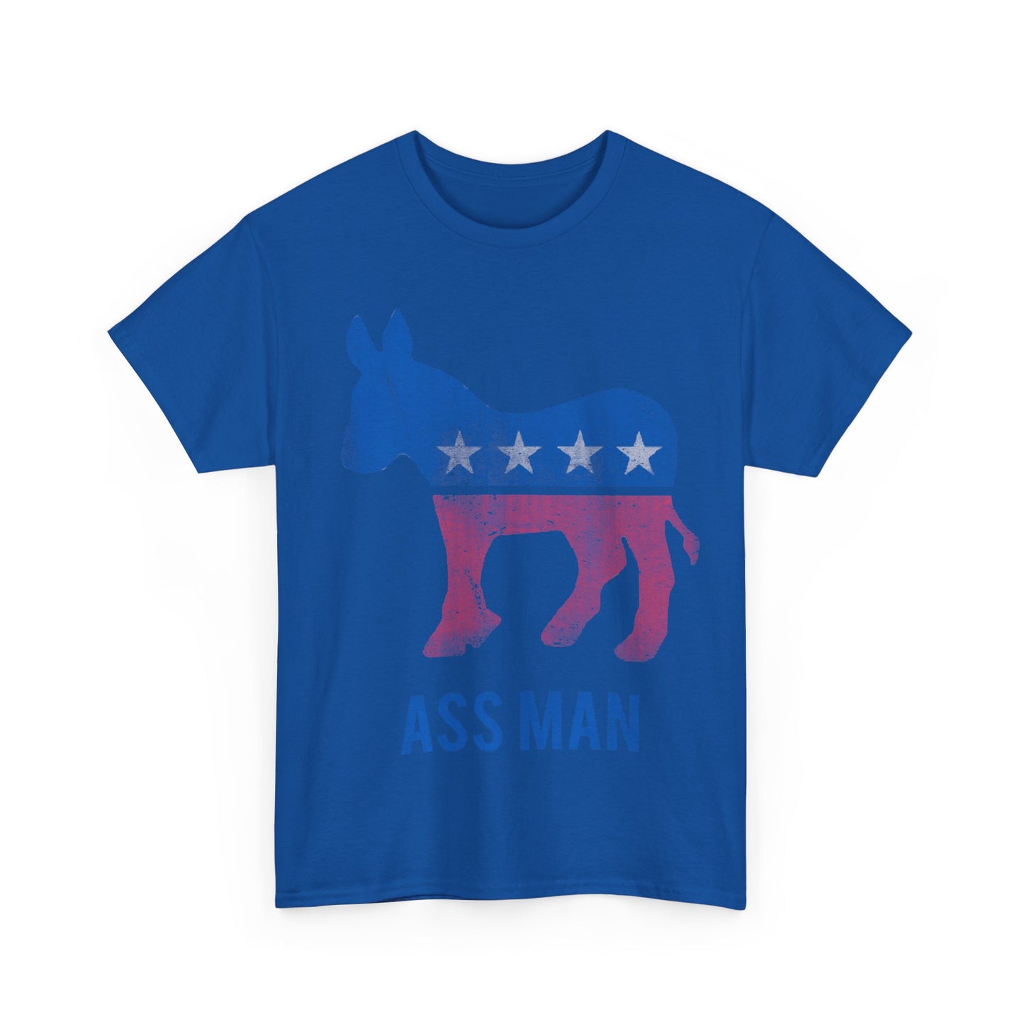 Ass Man Democrat Unisex Graphic T-Shirt, Sizes S-5XL