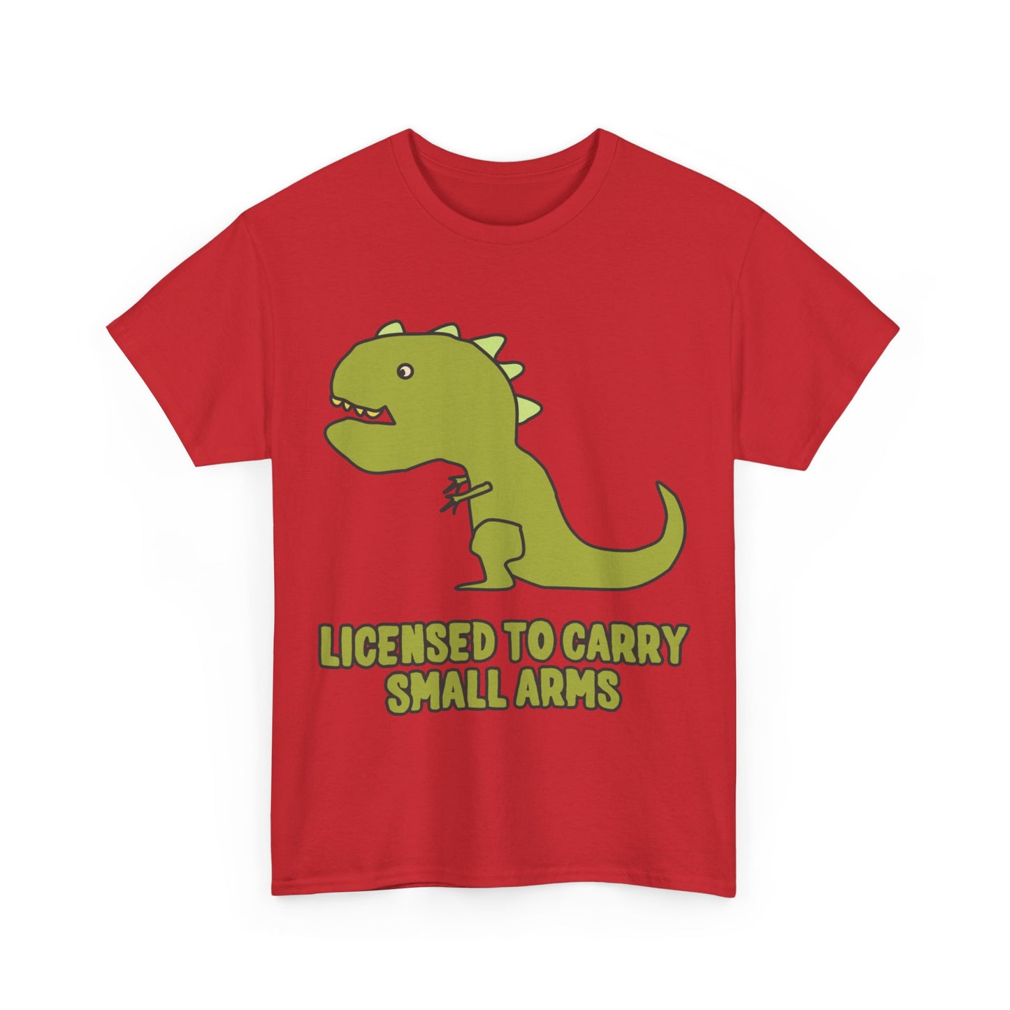 Licensed To Carry Small Arms T-Rex Unisex Graphic T-Shirt, Sizes S-5XL