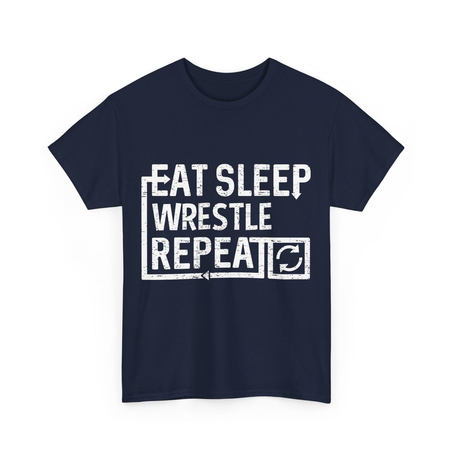 Eat Sleep Wrestle Unisex Graphic T-Shirt, Sizes S-5XL