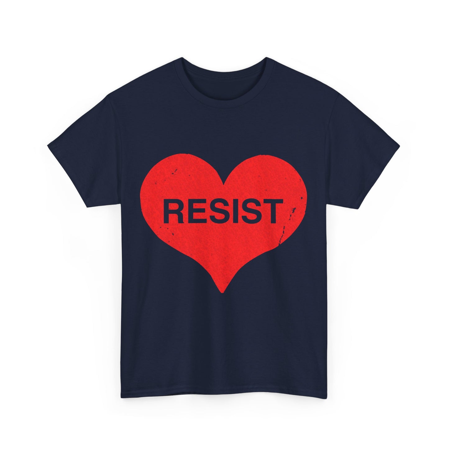 Resist Trump With Love Unisex Graphic T-Shirt, Sizes S-5XL