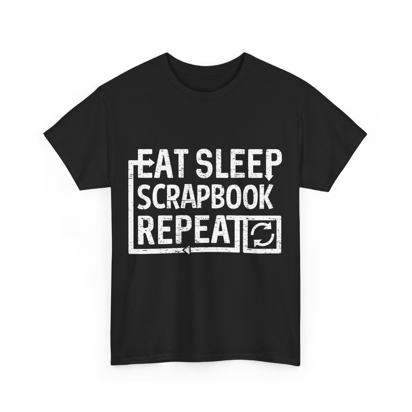 Eat Sleep Scrapbook Unisex Graphic T-Shirt, Sizes S-5XL