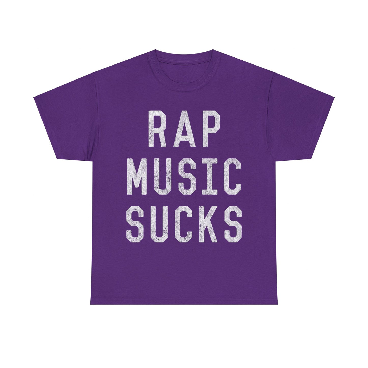 Retro Rap Music Sucks Unisex Graphic T-Shirt, Sizes S-5XL