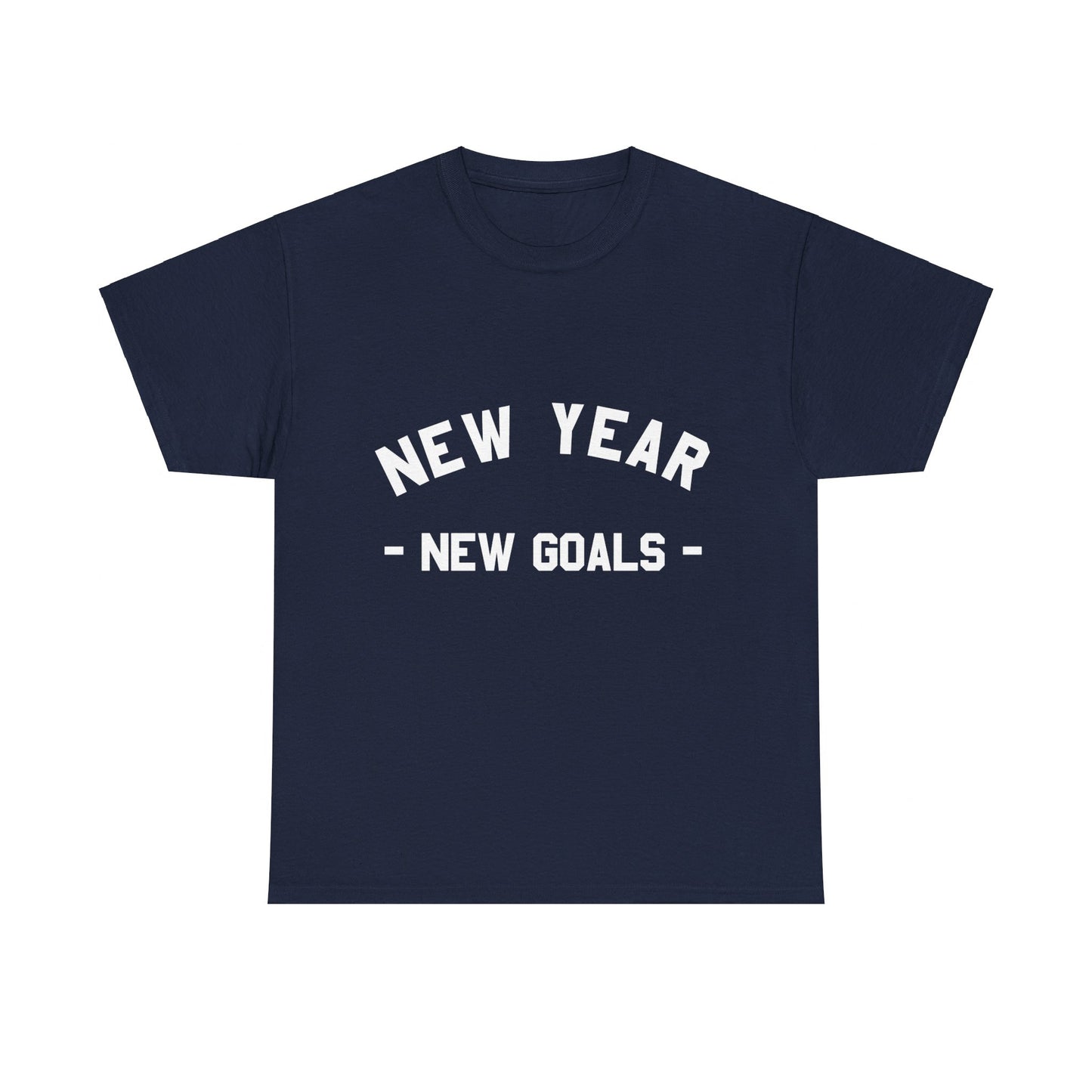 New Year New Goals Workout Fitness Unisex Graphic T-Shirt, Sizes S-5XL