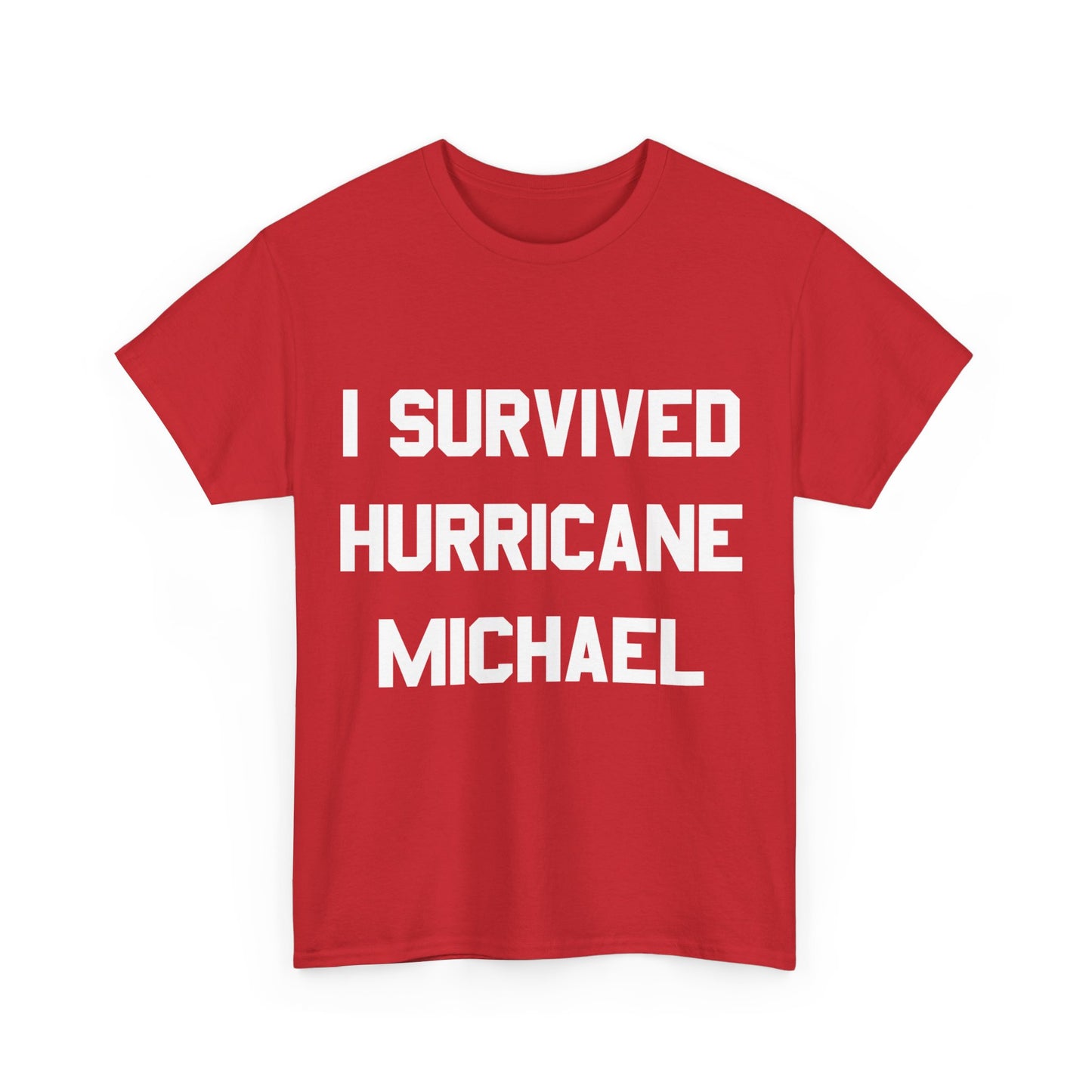 I Survived Hurricane Michael Unisex Graphic T-Shirt, Sizes S-5XL