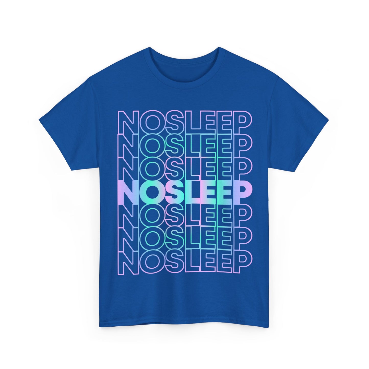 No Sleep Rave Festival EDM Unisex Graphic T-Shirt, Sizes S-5XL