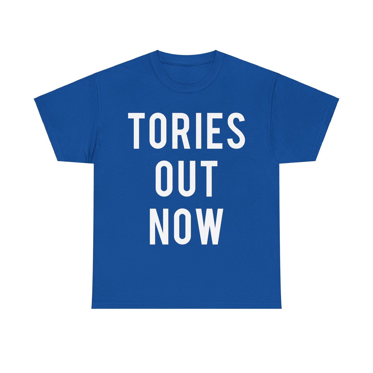 Tories Out Now Labour Party Unisex Graphic T-Shirt, Sizes S-5XL