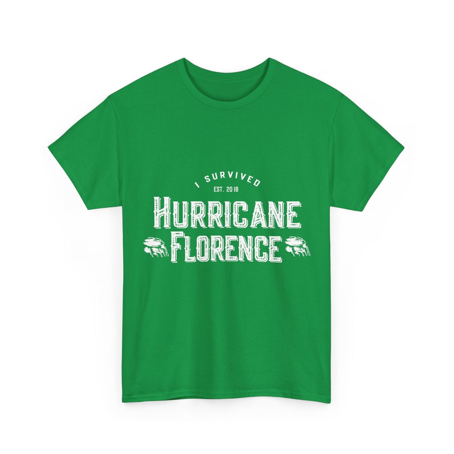 I Survived Hurricane Florence 2018 Unisex Graphic T-Shirt, Sizes S-5XL