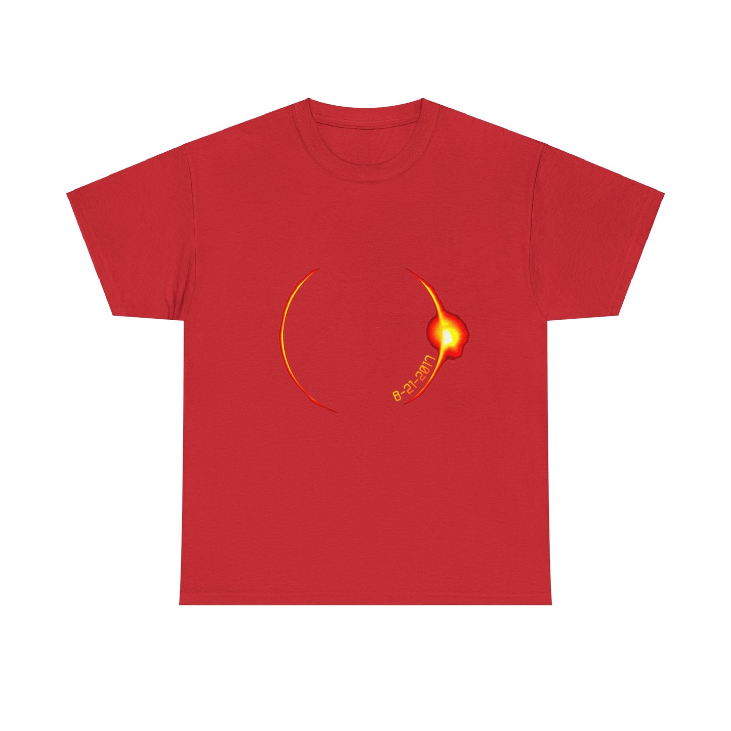 Solar Eclipse Of 2017 Unisex Graphic T-Shirt, Sizes S-5XL