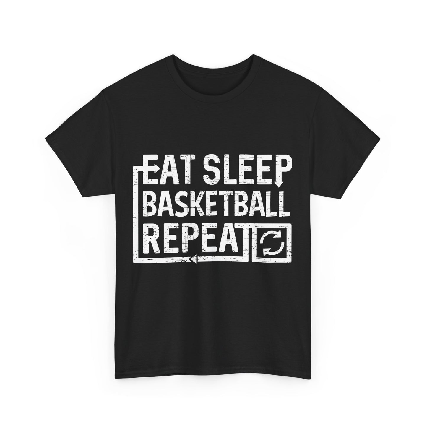 Eat Sleep BASKETBALL Unisex Graphic T-Shirt, Sizes S-5XL