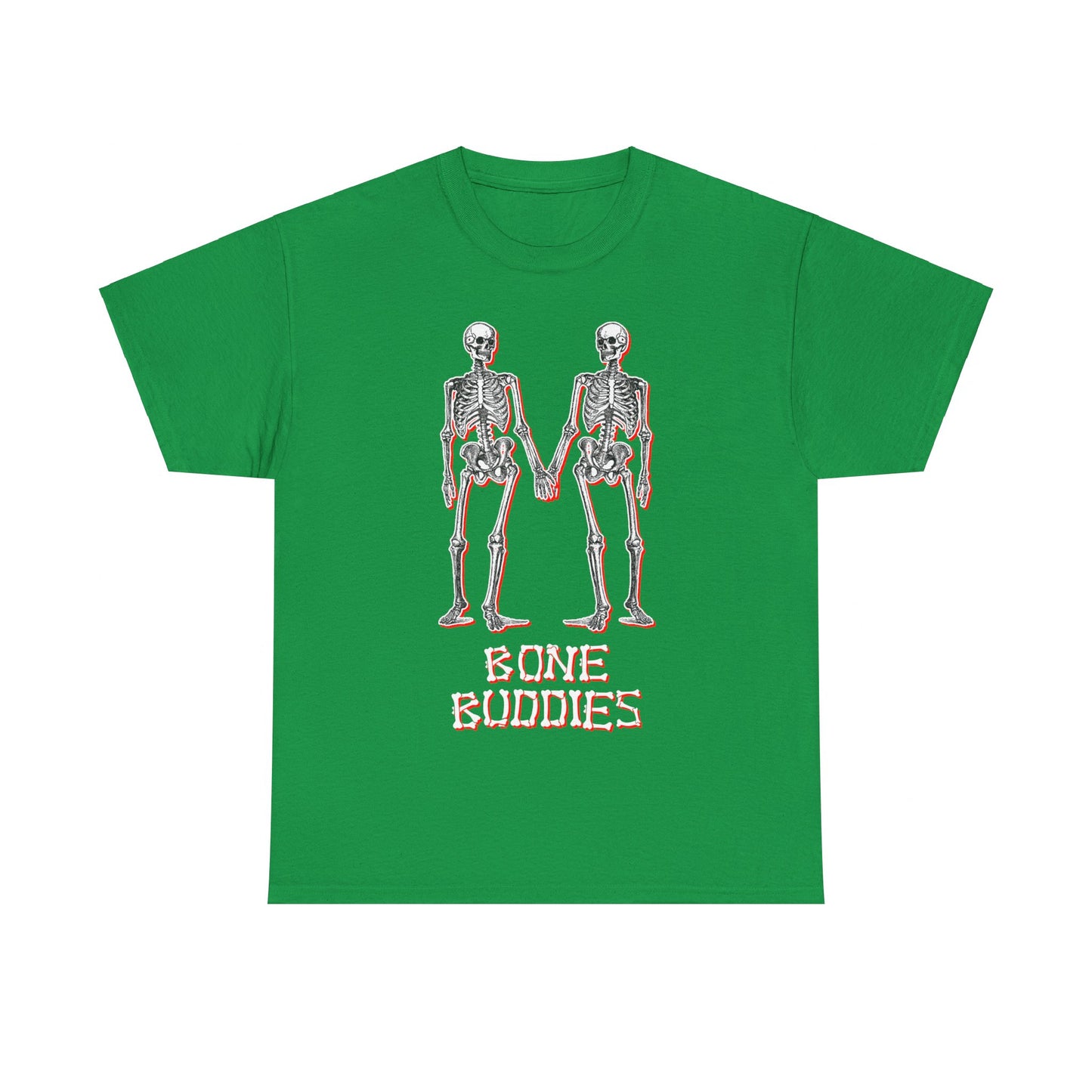 Bone Buddies Funny Skeleton Unisex Graphic T-Shirt, Sizes S-5XL